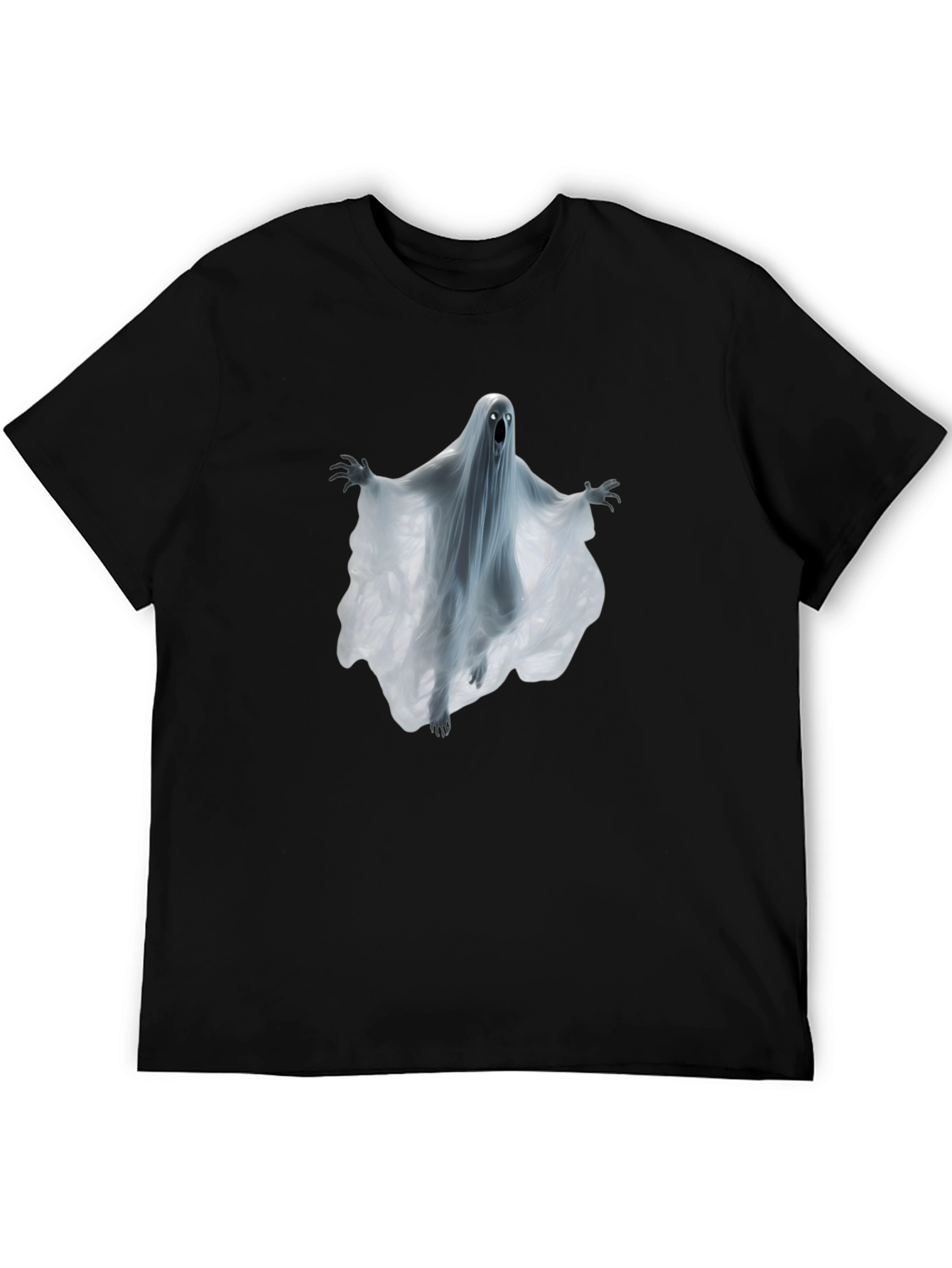 Ghost Graphic T-Shirt - Spooky Halloween Tee