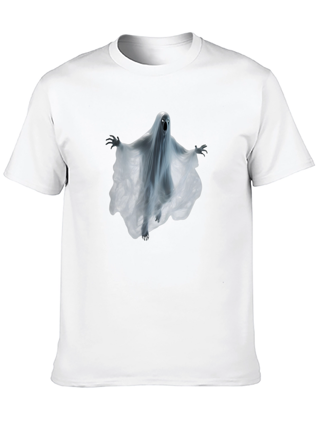 Ghost Graphic T-Shirt - Spooky Halloween Tee