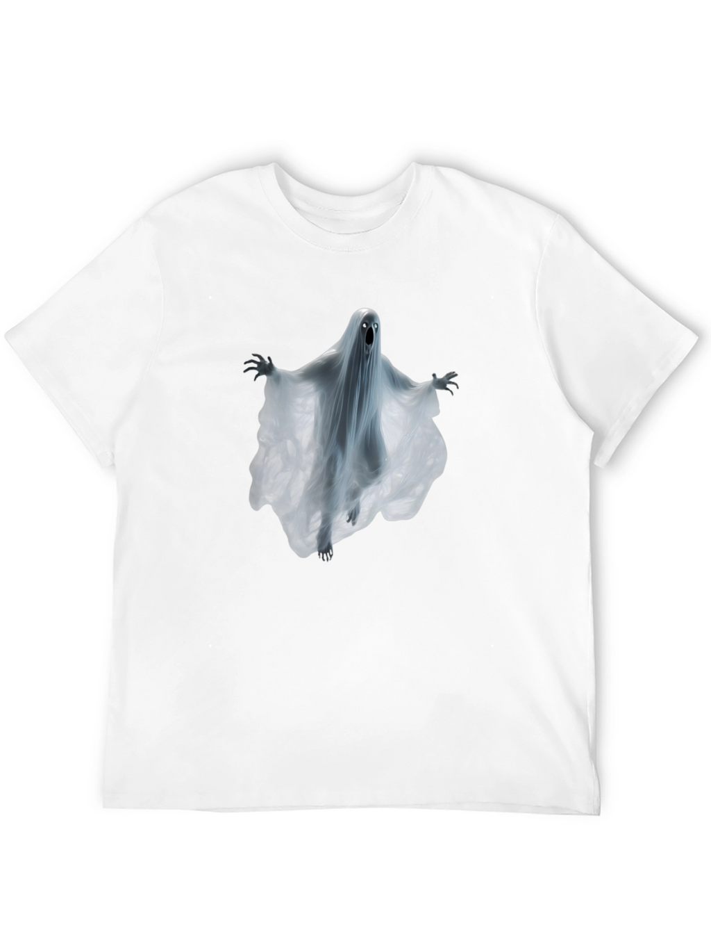 Ghost Graphic T-Shirt - Spooky Halloween Tee