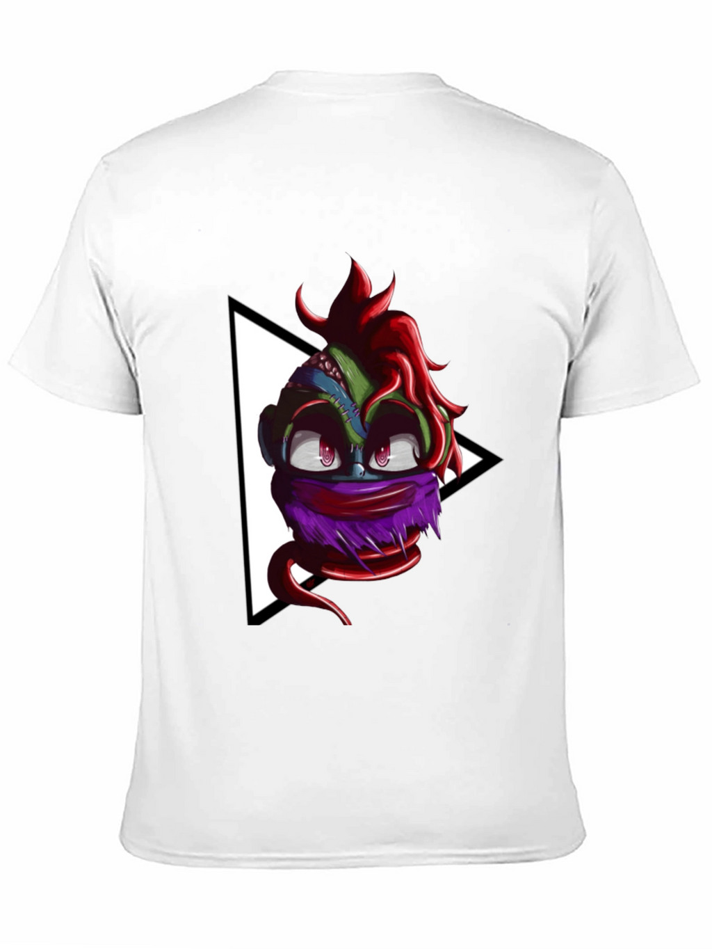 Monster Head Graphic Black T-Shirt