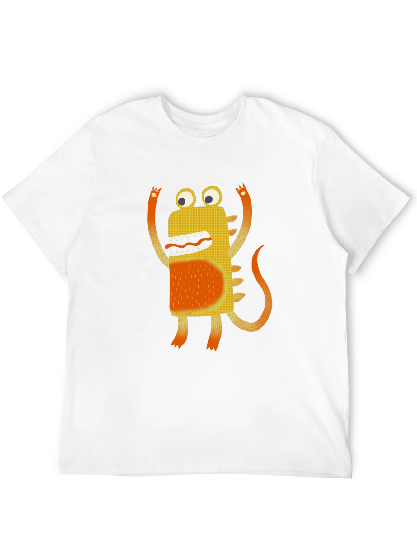 Monster Graphic Black T-Shirt