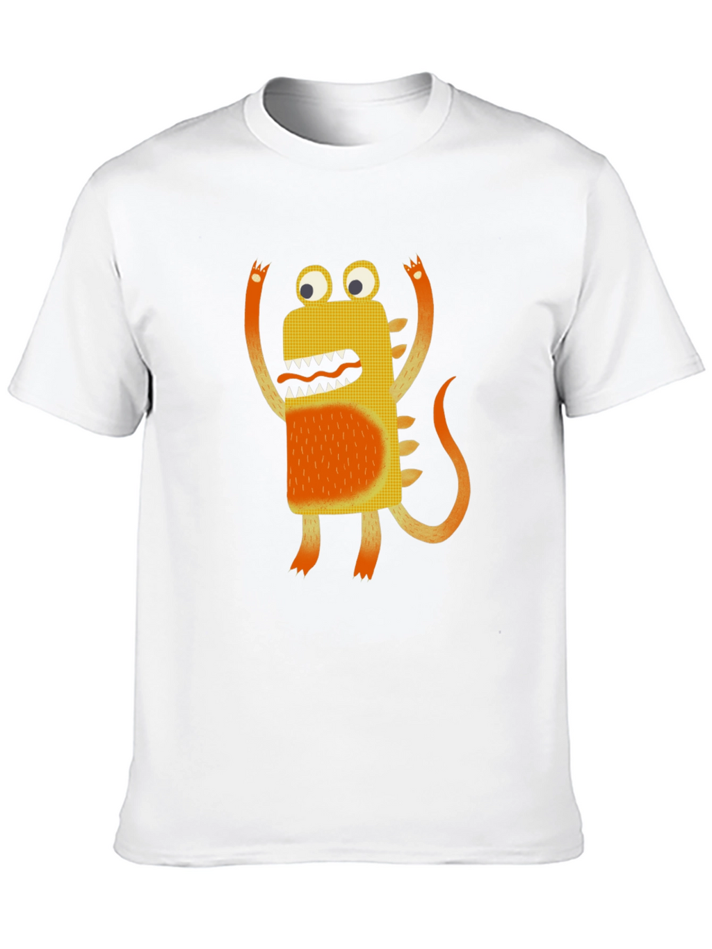 Monster Graphic Black T-Shirt