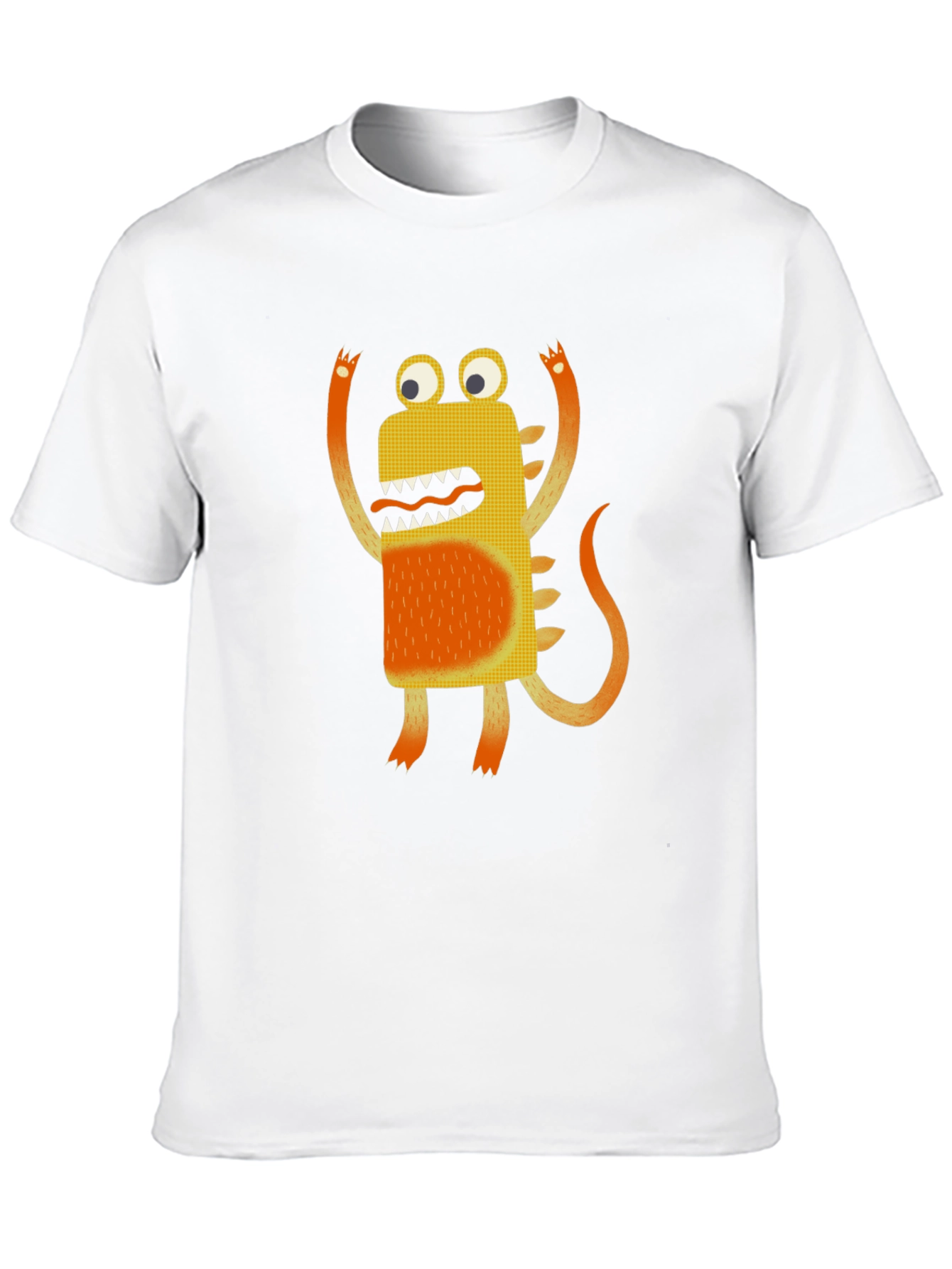 Monster Graphic Black T-Shirt