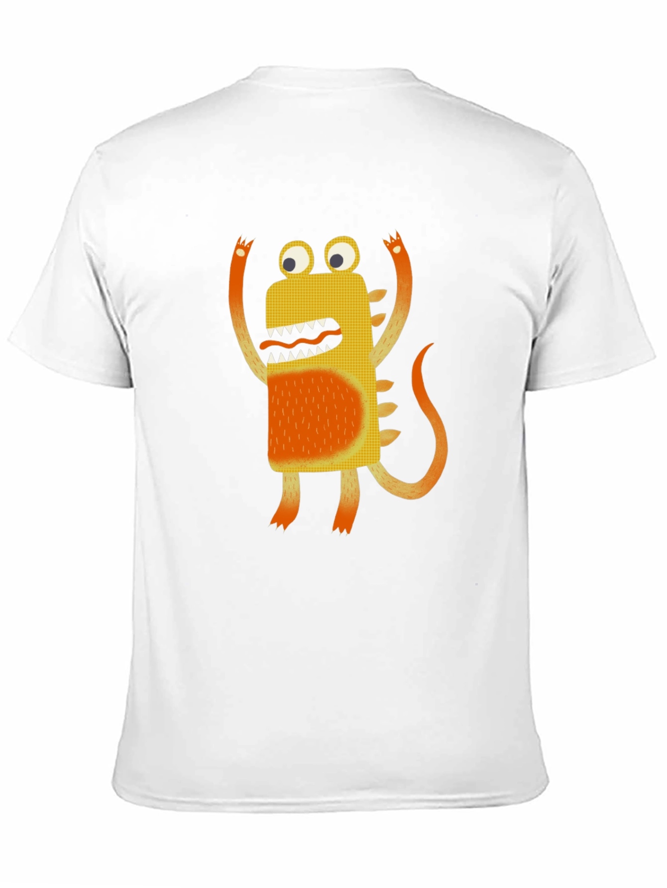 Monster Graphic Black T-Shirt