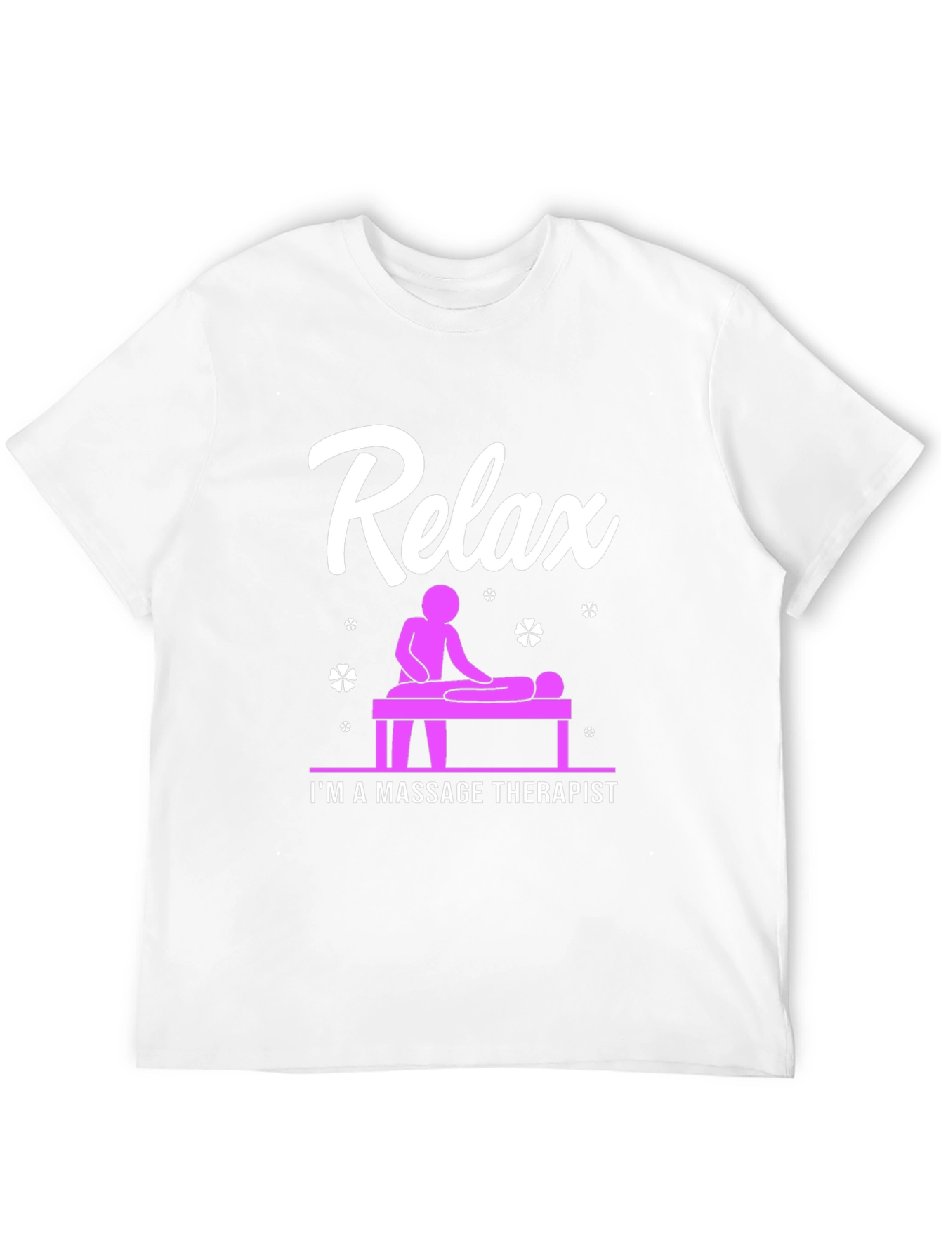 Relax Massage Therapist Graphic T-Shirt