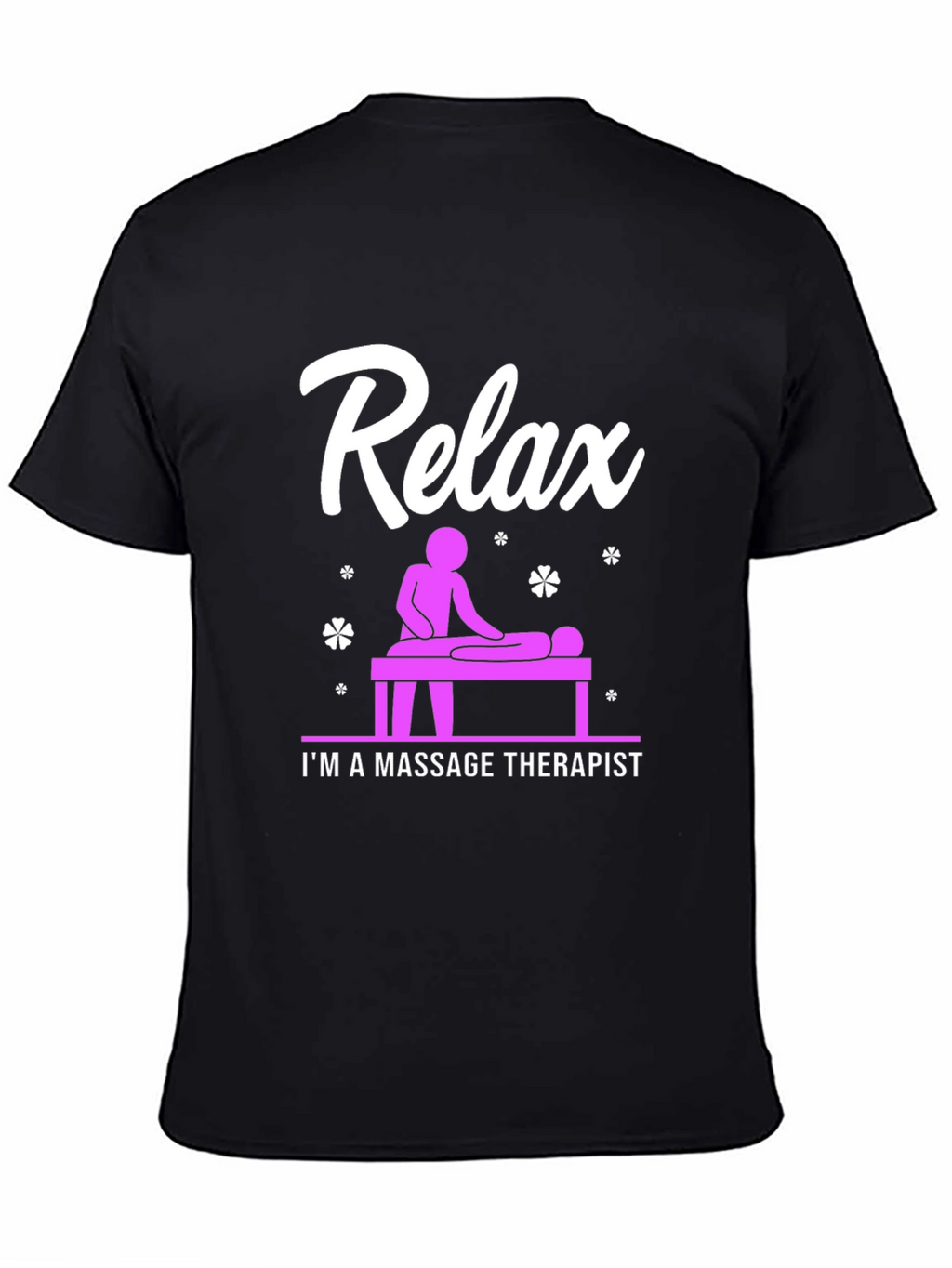 Relax Massage Therapist Graphic T-Shirt