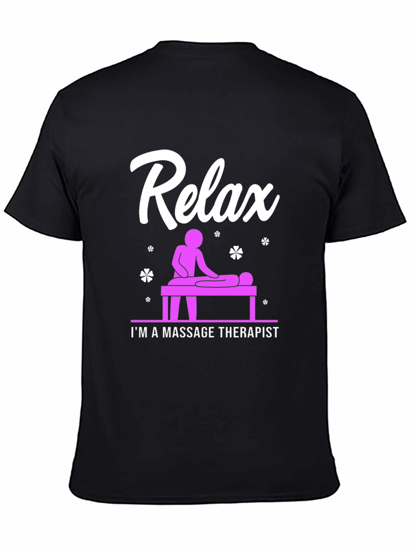 Relax Massage Therapist Graphic T-Shirt