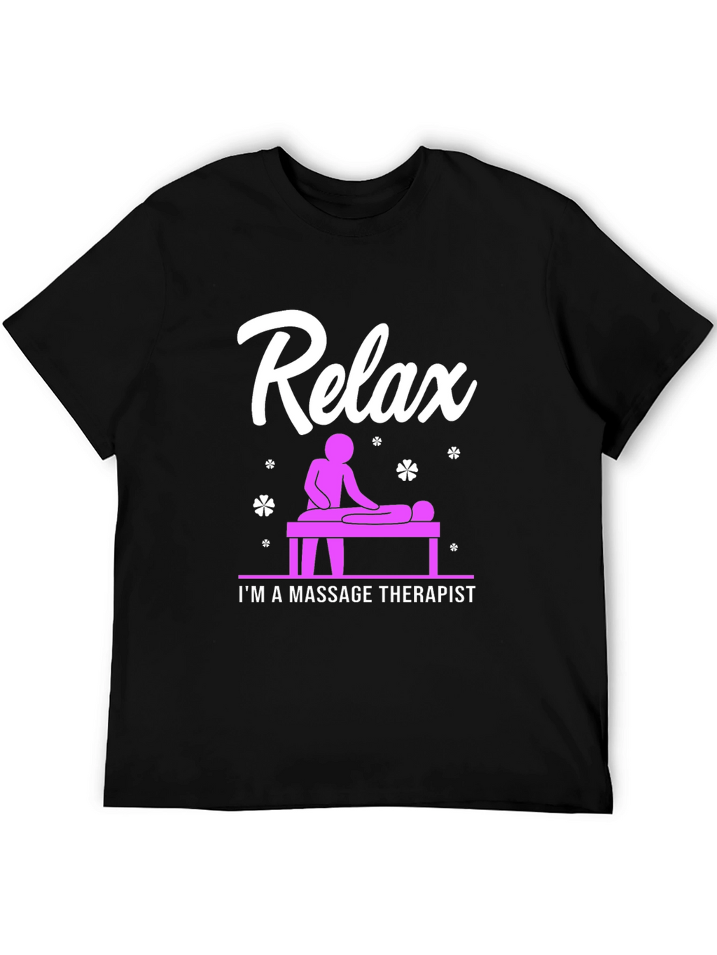 Relax Massage Therapist Graphic T-Shirt