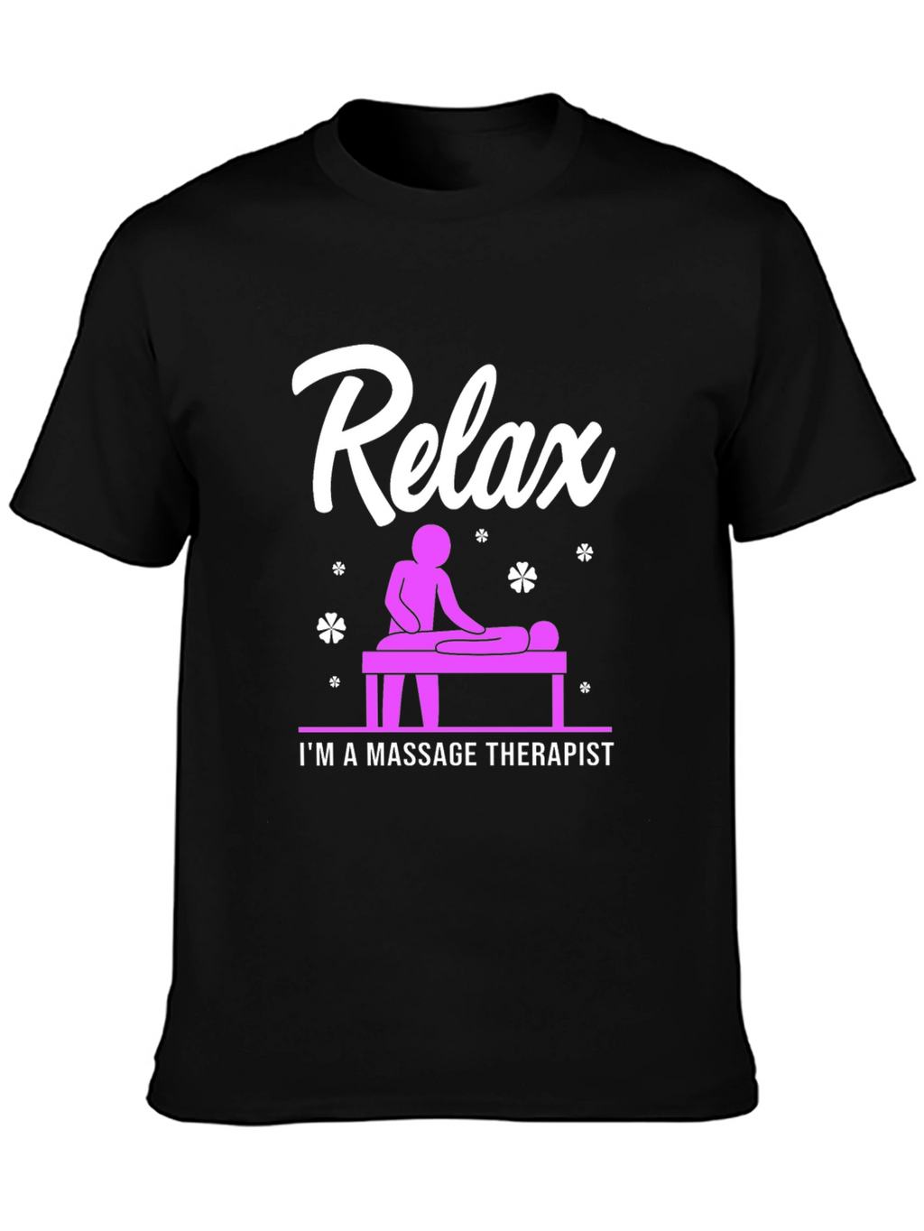 Relax Massage Therapist Graphic T-Shirt
