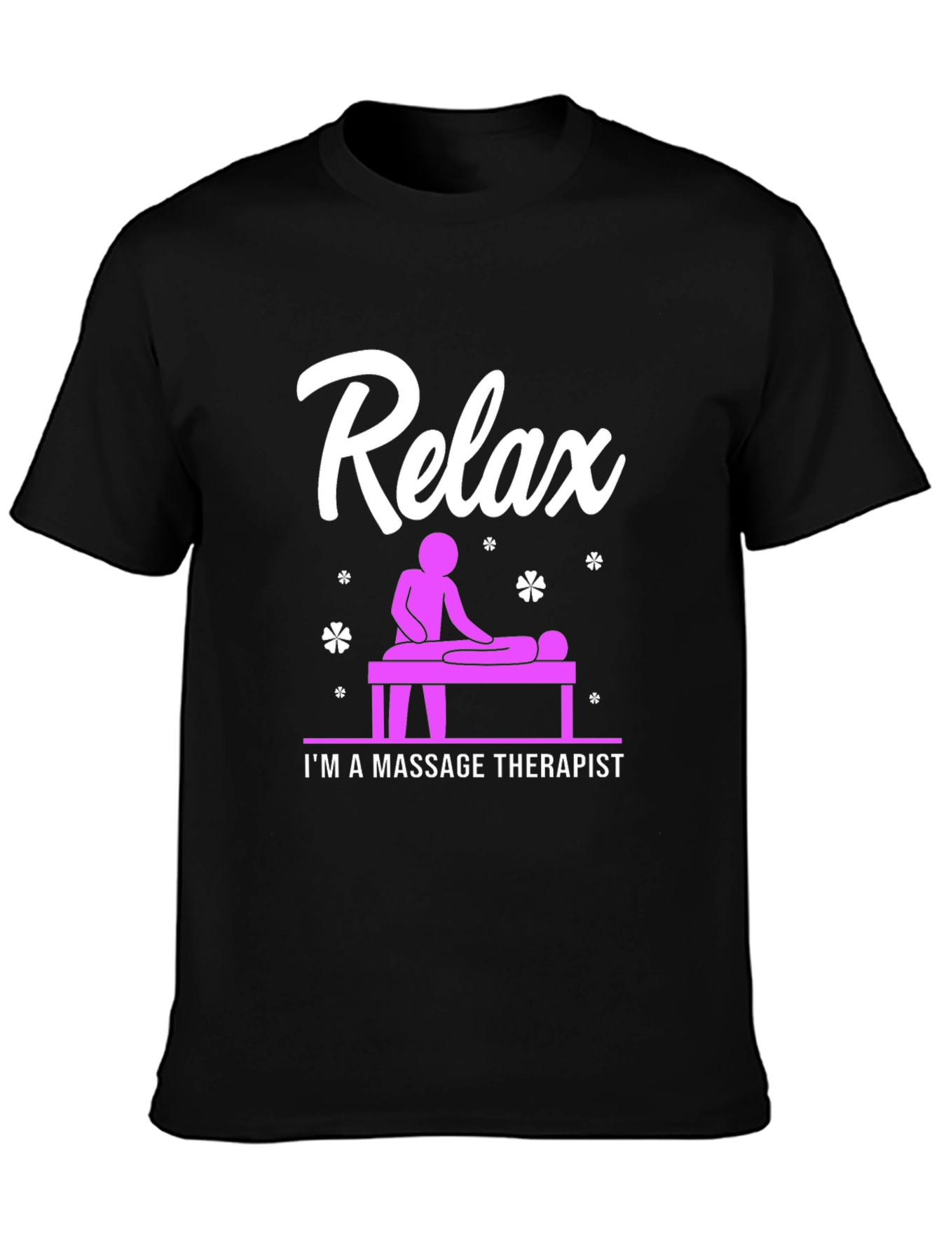 Relax Massage Therapist Graphic T-Shirt