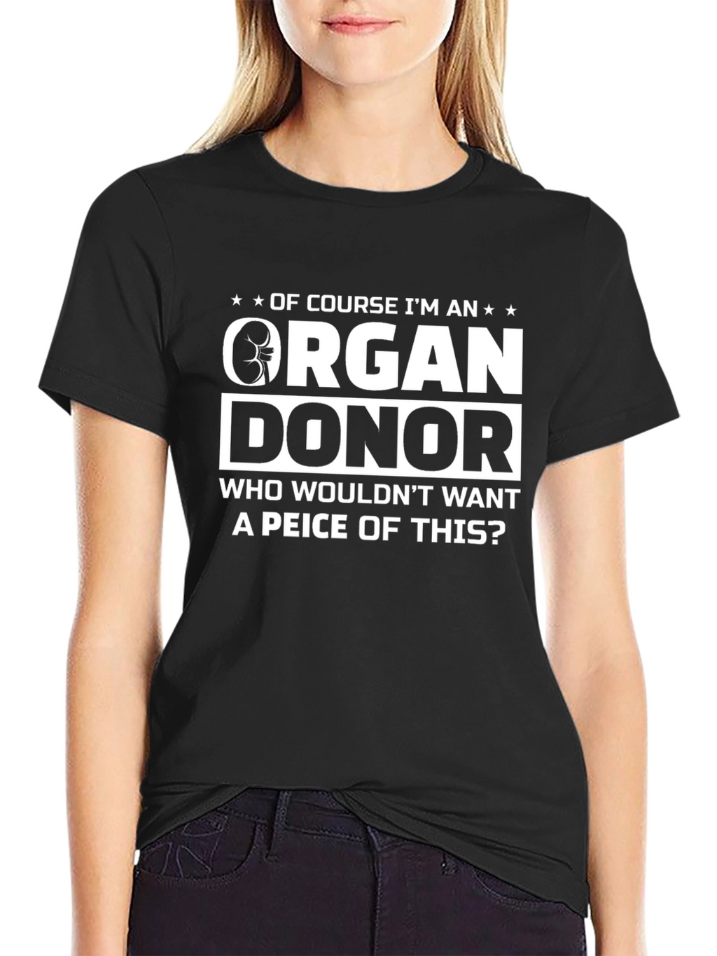Organ Donor T-Shirt: Humorous & Thought-Provoking!