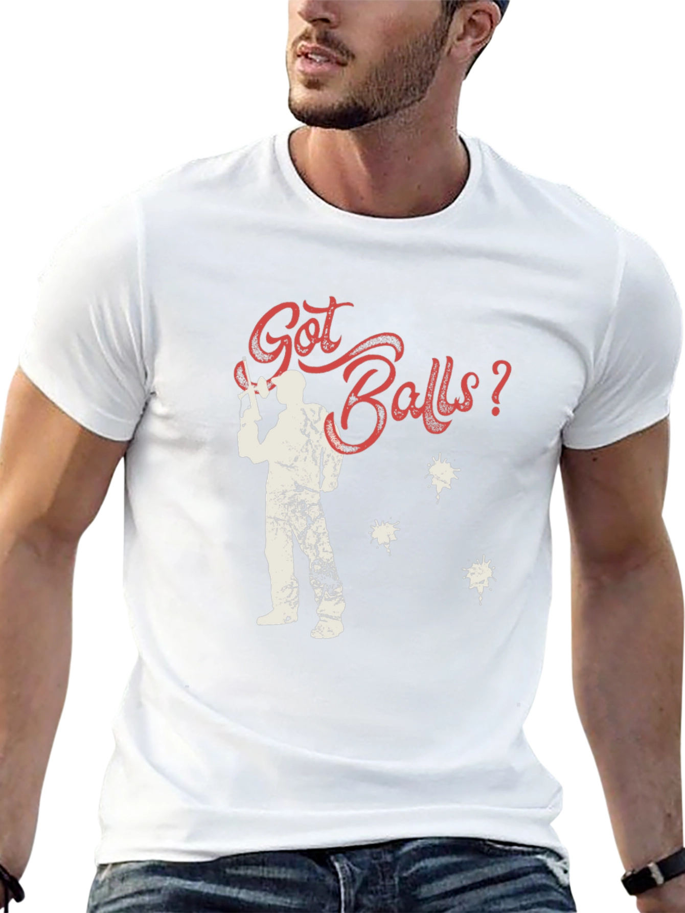 Got Balls? Paintball T-Shirt - Black Cotton Tee