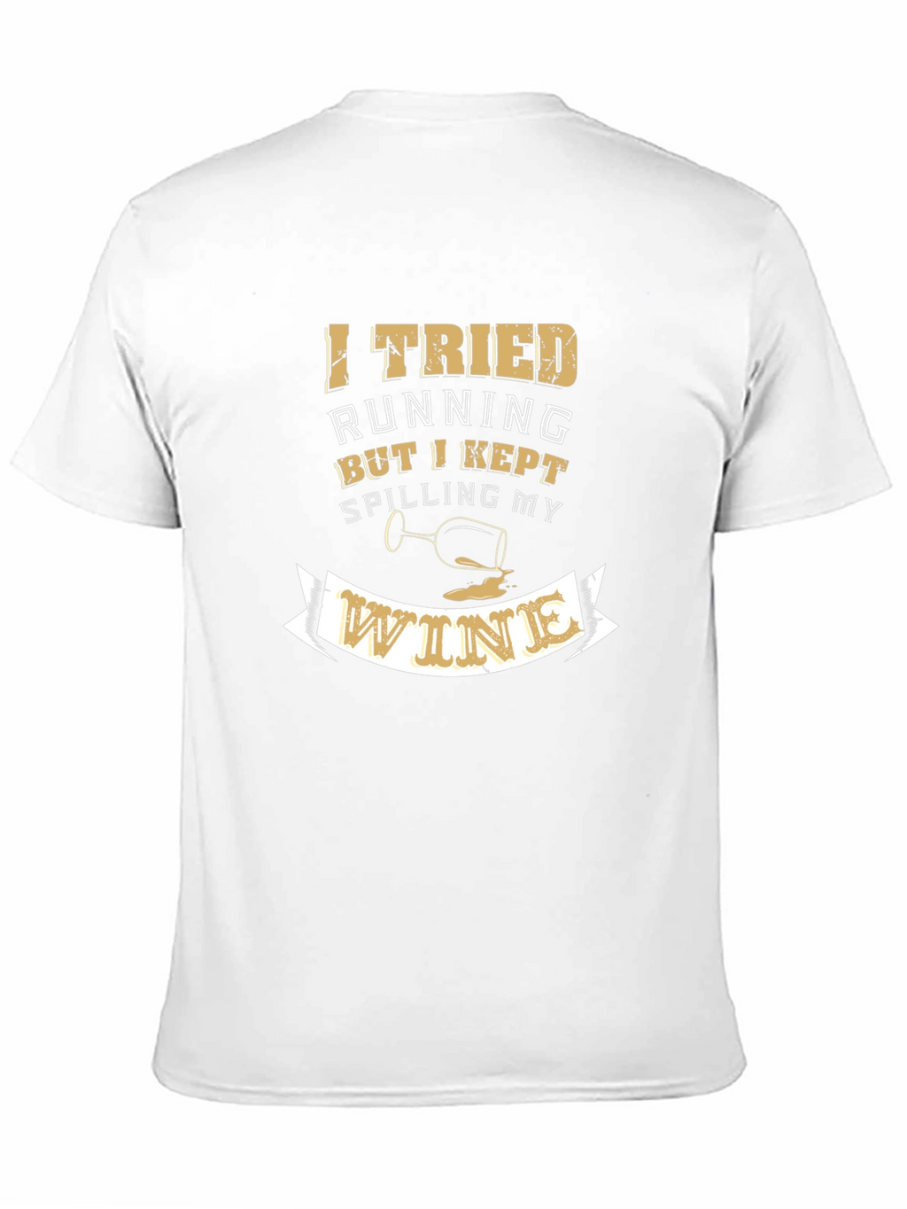 Wine Lover T-Shirt - Funny Running Graphic Tee