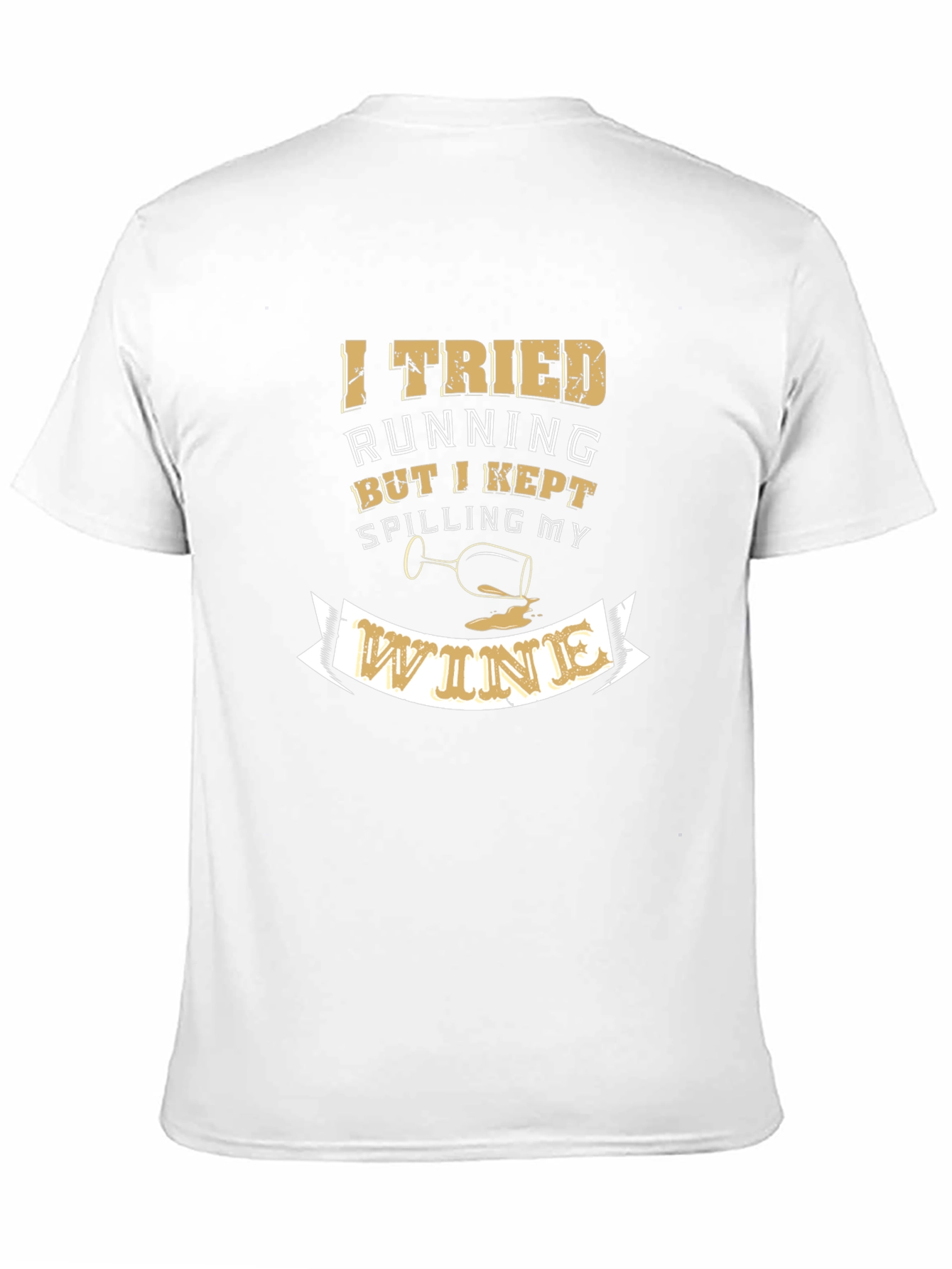 Wine Lover T-Shirt - Funny Running Graphic Tee