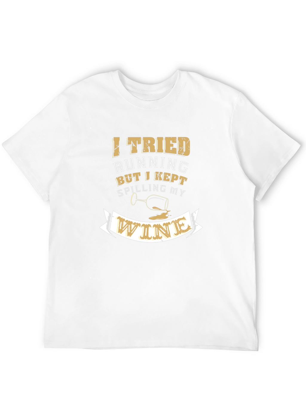 Wine Lover T-Shirt - Funny Running Graphic Tee