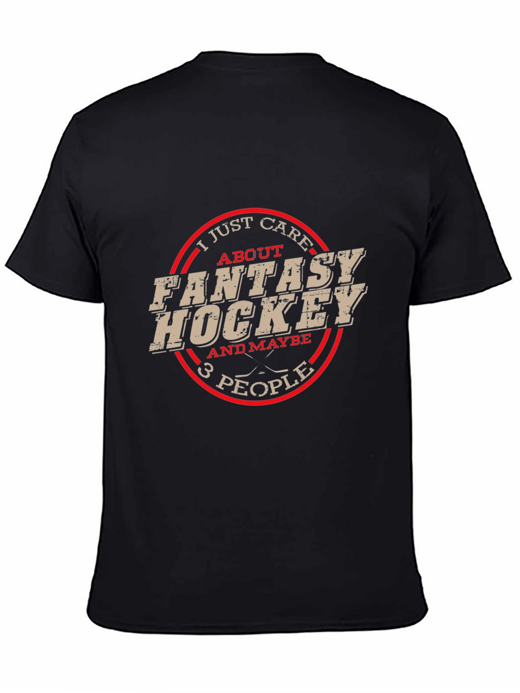 Fantasy Hockey T-Shirt - Funny Sports Tee