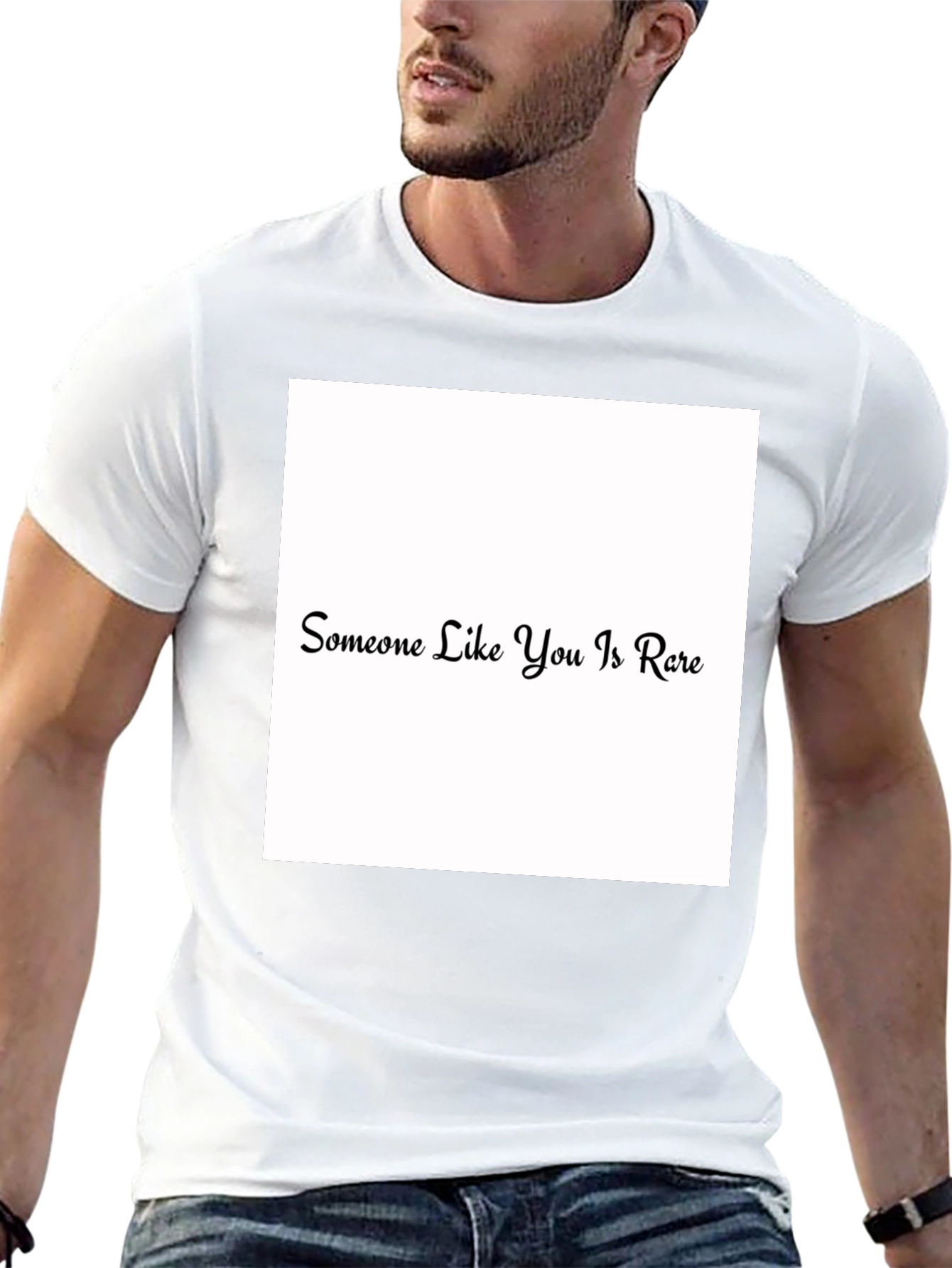 Someone Like You Is Rare Black T-Shirt