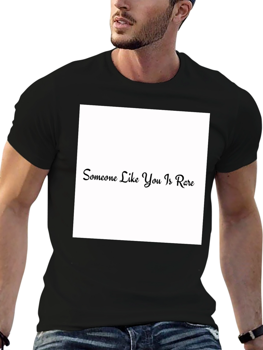 Someone Like You Is Rare Black T-Shirt