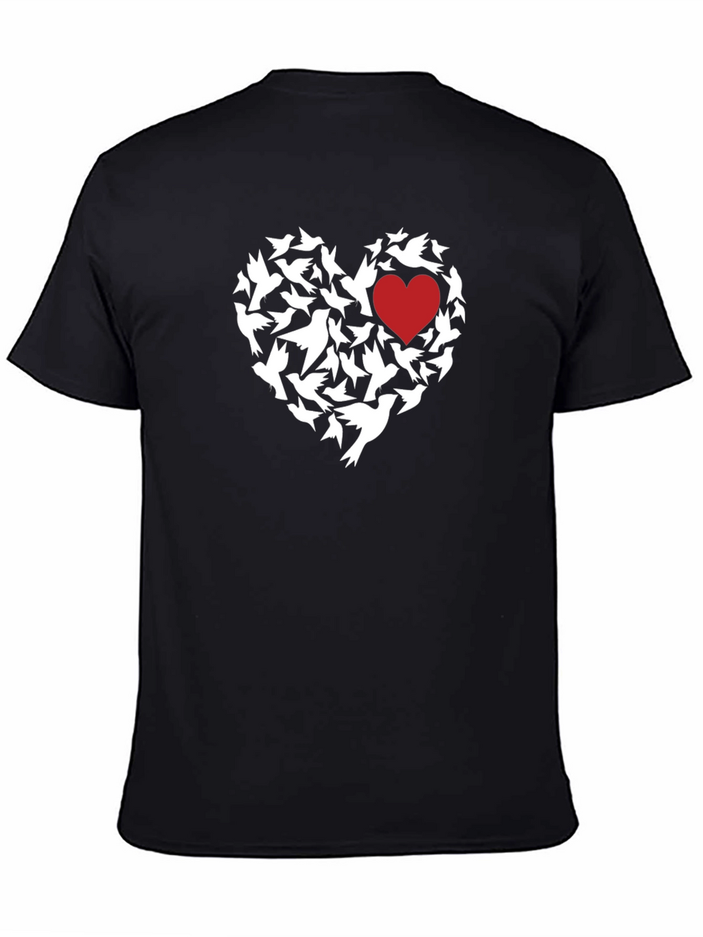 Heart of Doves Graphic T-Shirt