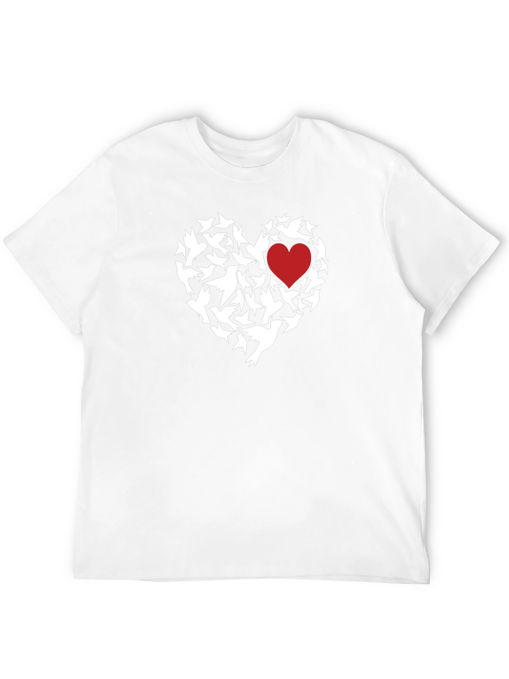 Heart of Doves Graphic T-Shirt