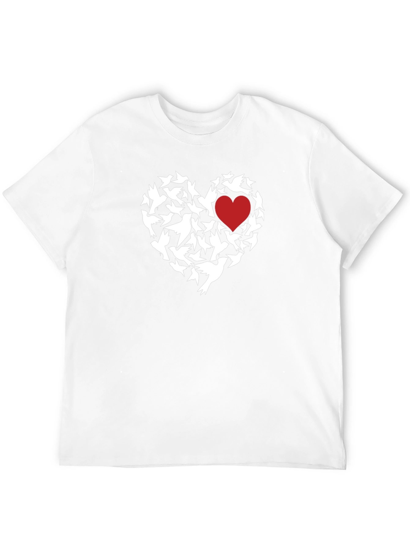 Heart of Doves Graphic T-Shirt