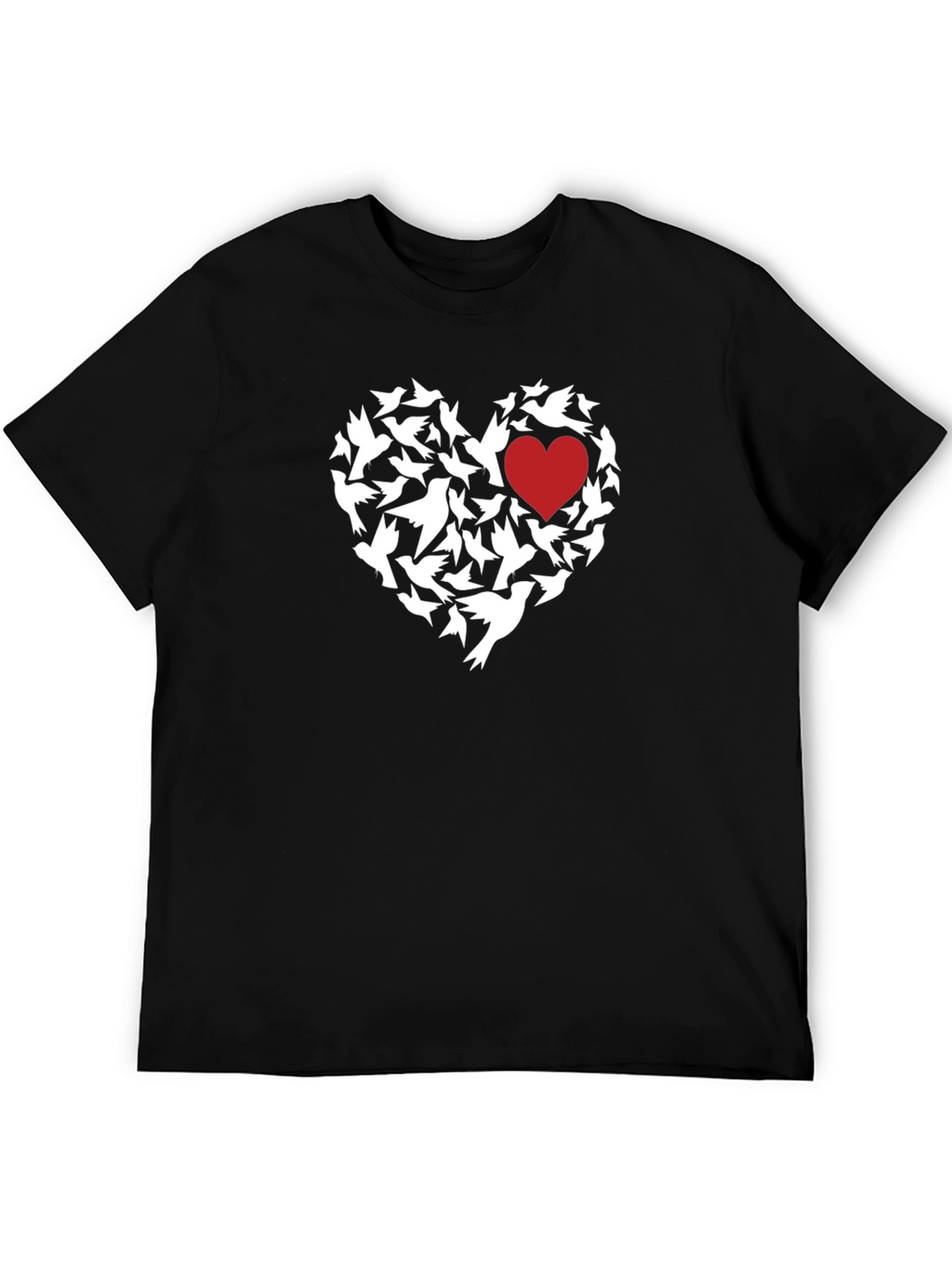 Heart of Doves Graphic T-Shirt