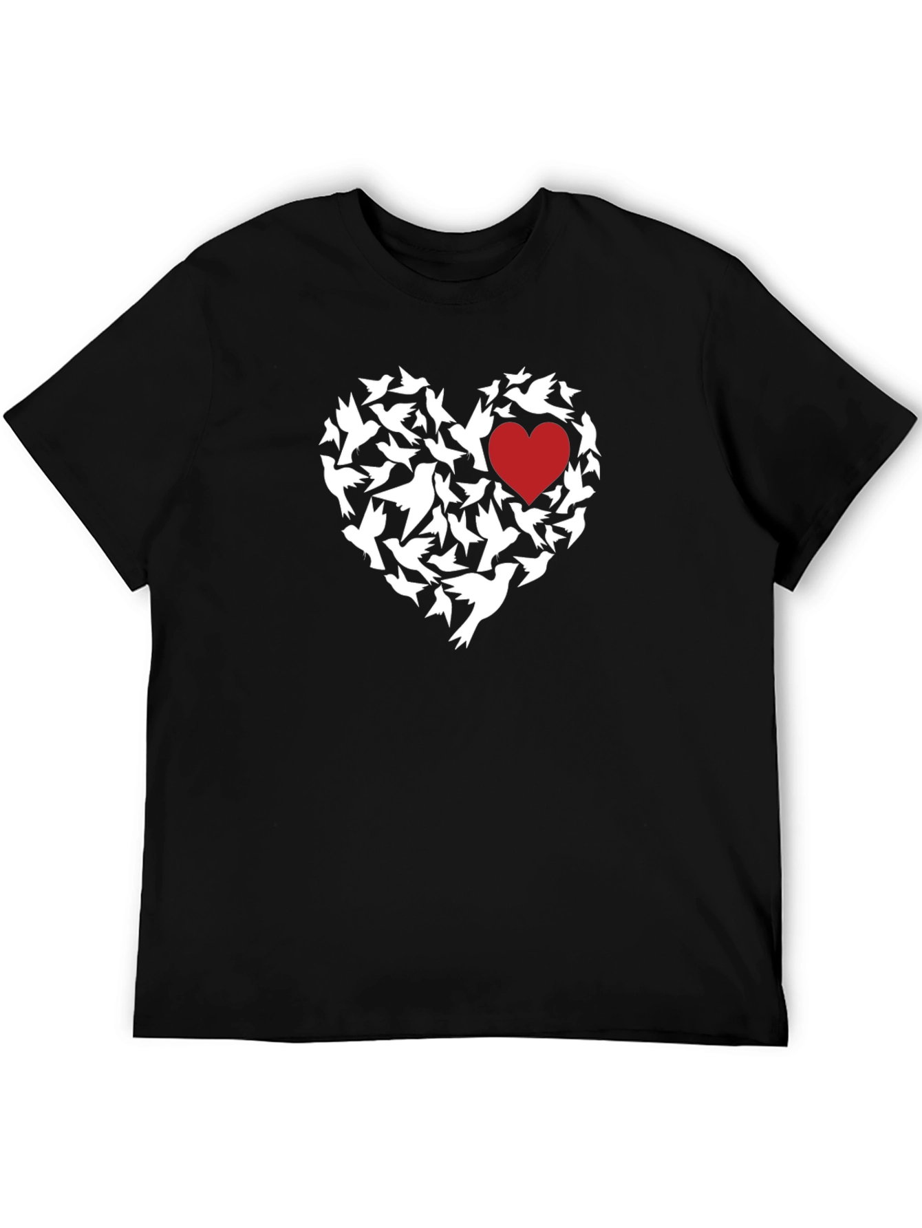 Heart of Doves Graphic T-Shirt