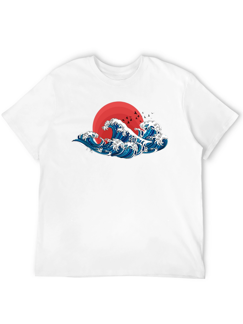 Great Wave Graphic Tee -  Japanese Art Shirt