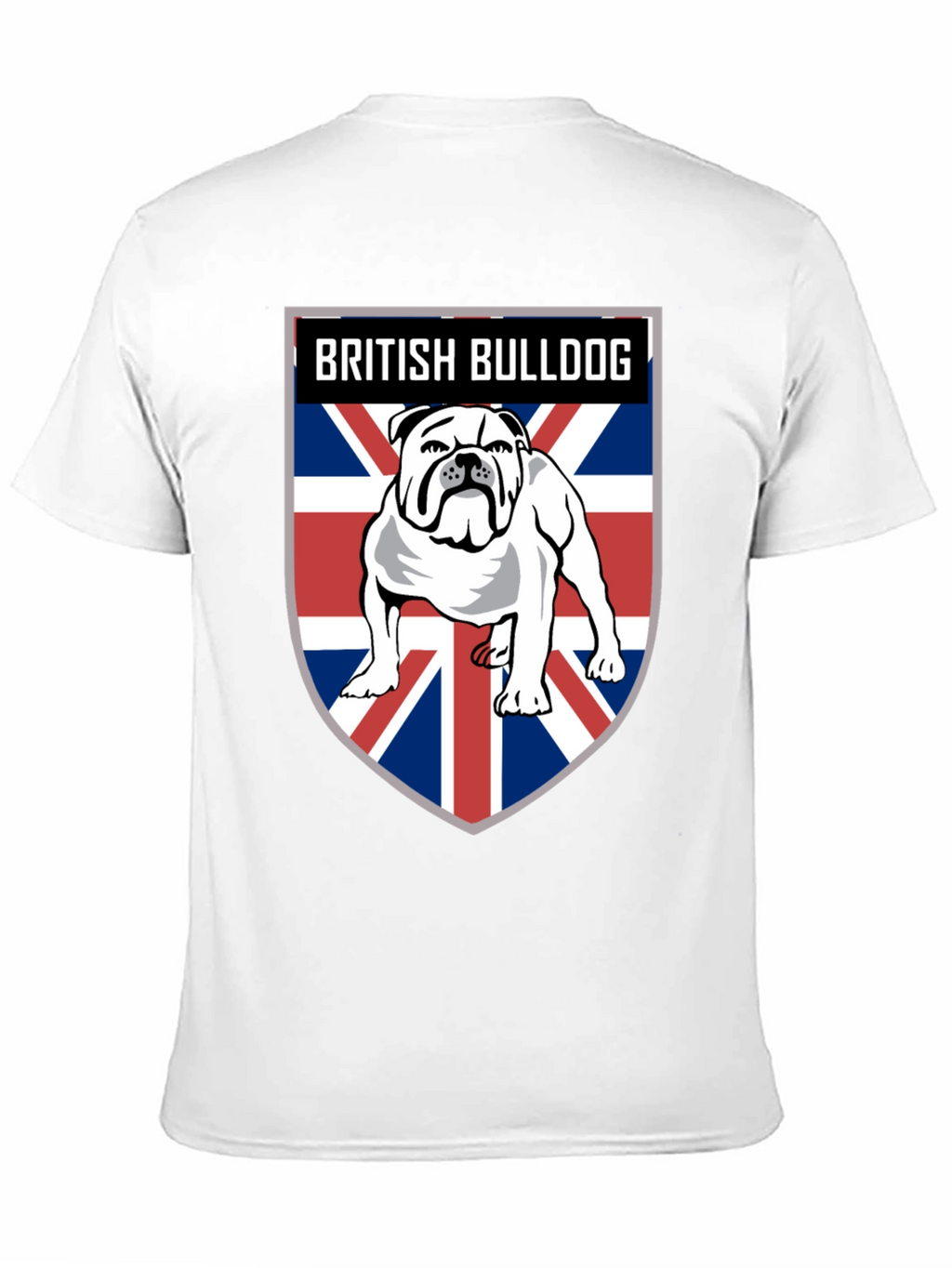 British Bulldog Union Jack Mens T-Shirt