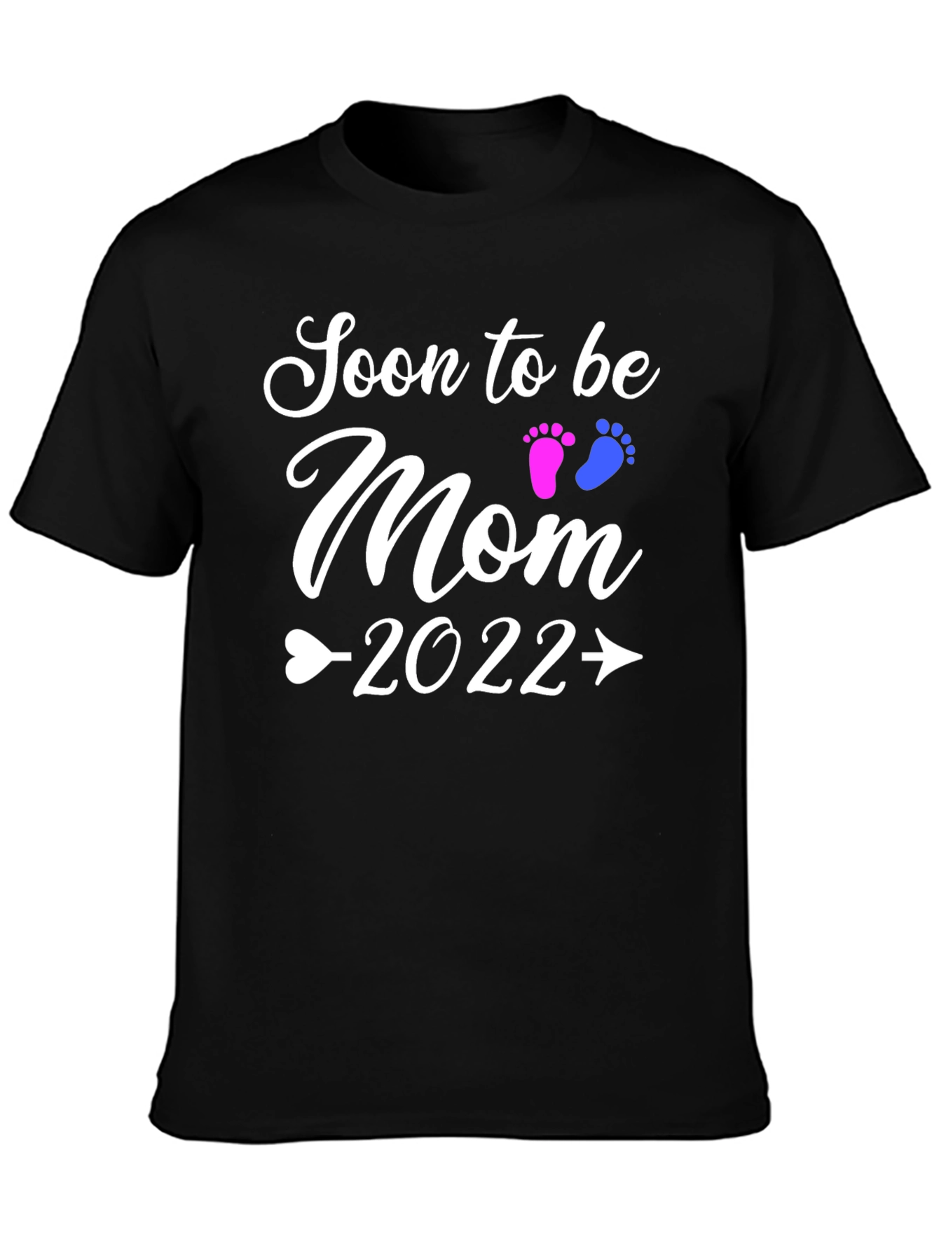 Soon To Be Mom 2022 T-Shirt Pregnancy Announcement