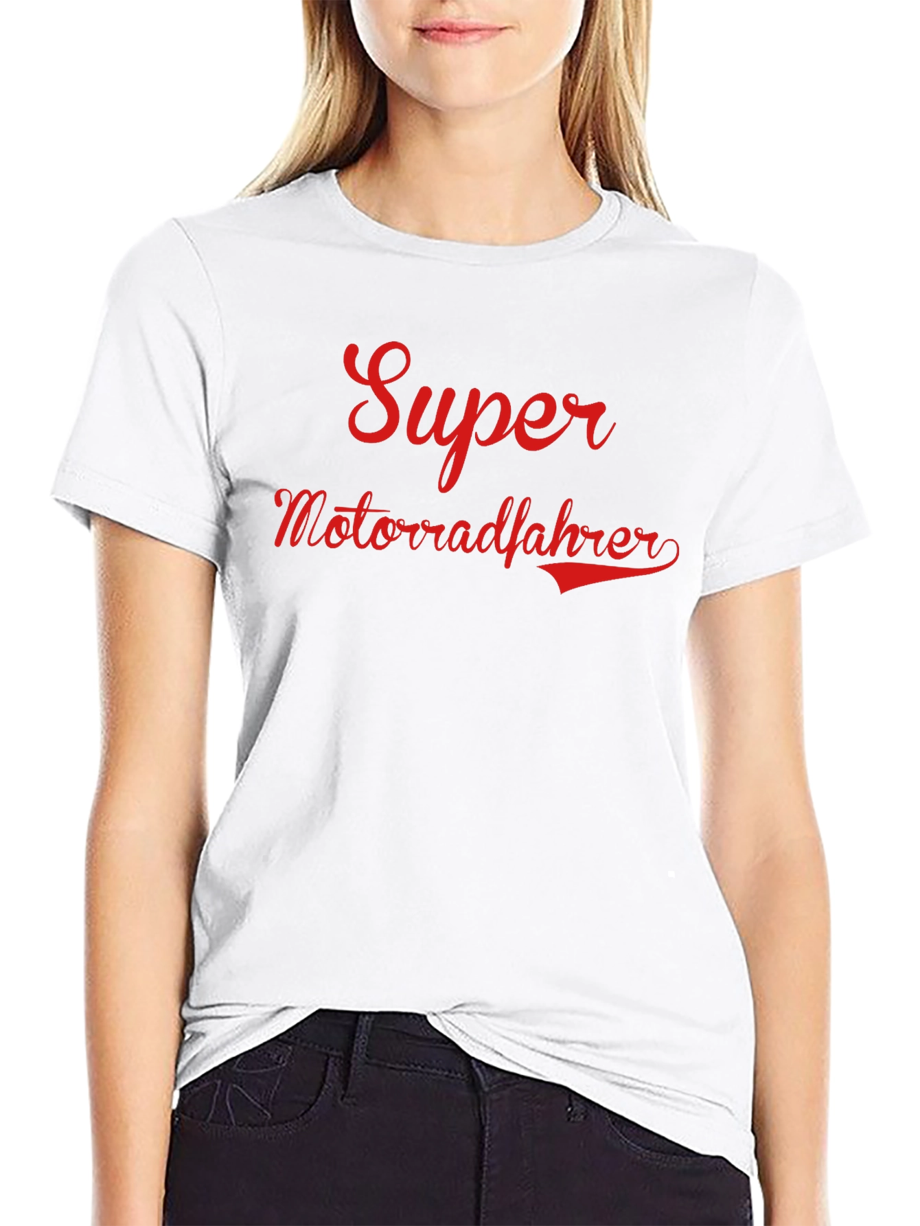 Super Motorradfahrer Graphic Tee