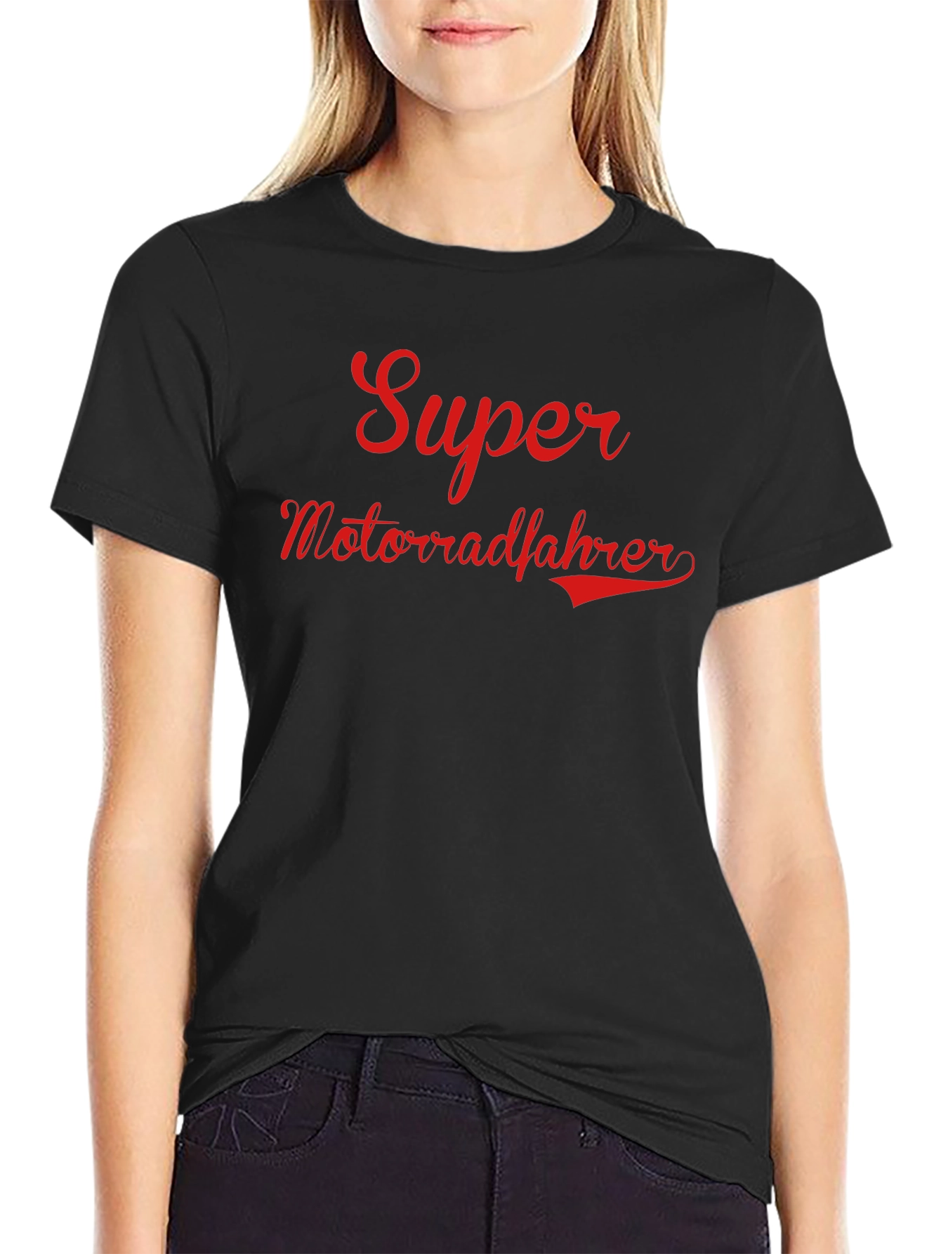 Super Motorradfahrer Graphic Tee