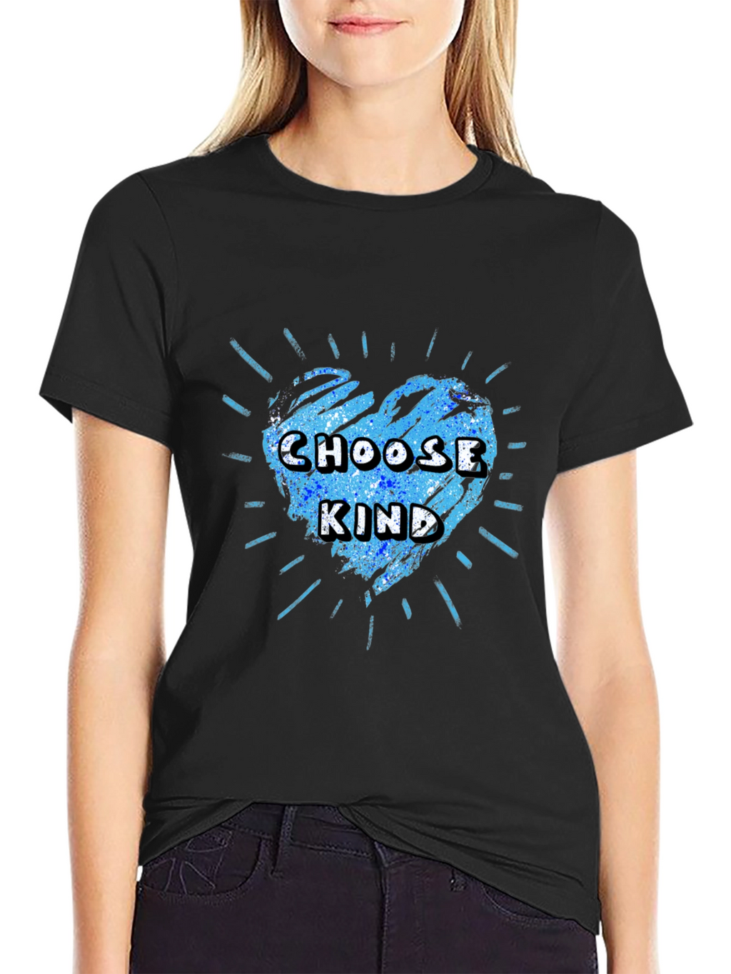 Choose Kind Graphic Tee - Kindness Heart T-Shirt