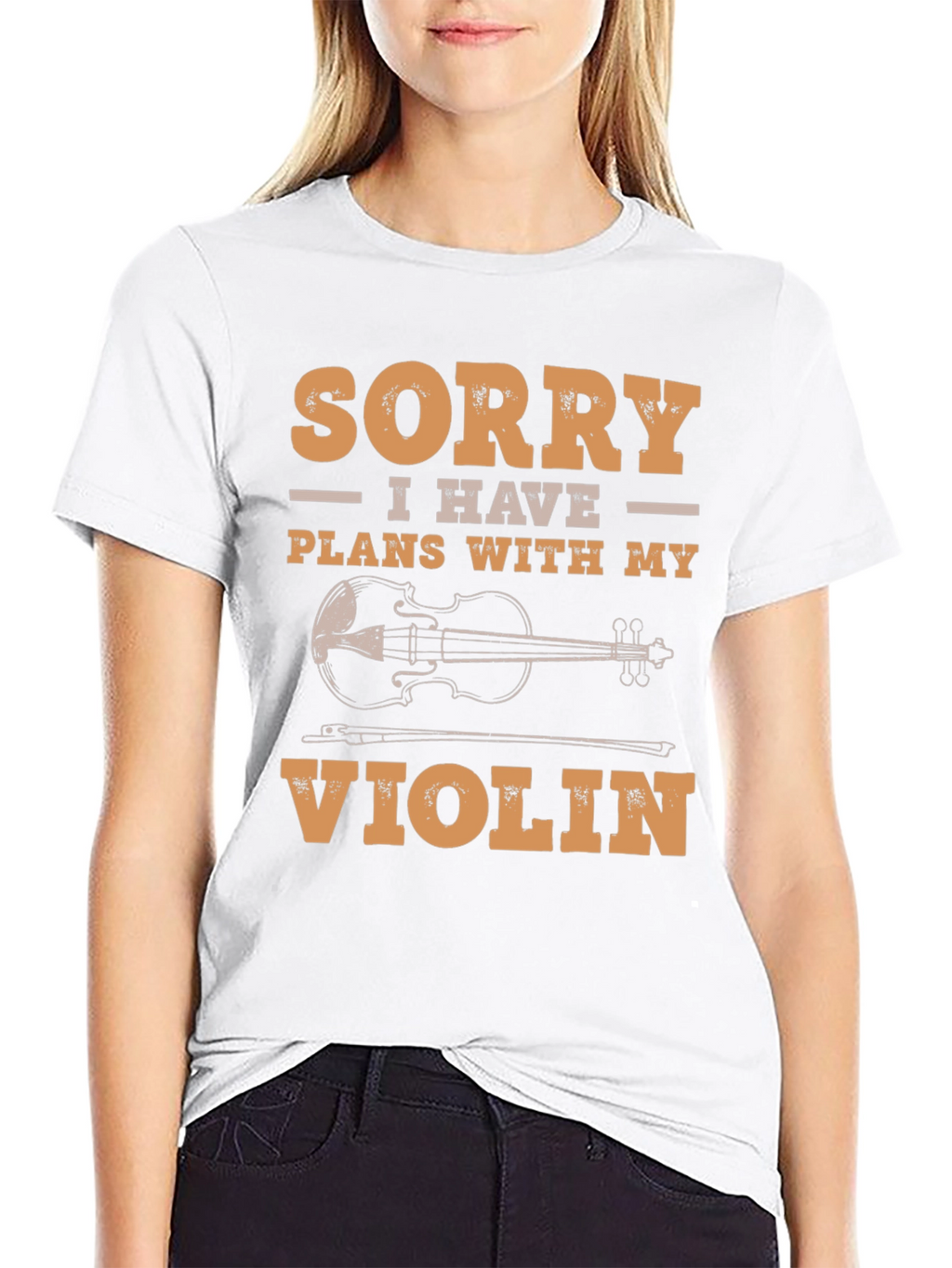 Sorry I Have Plans With My Violin T-Shirt