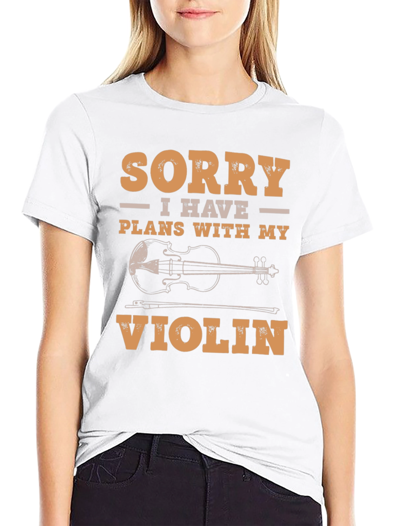 Sorry I Have Plans With My Violin T-Shirt