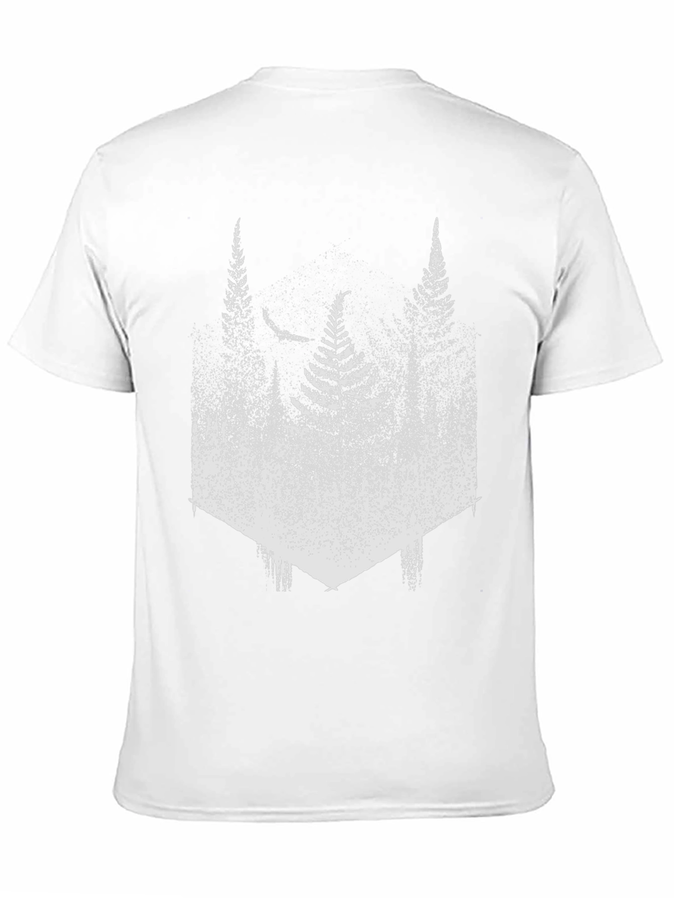 Fern Forest Graphic Tee - Mens Black T-Shirt