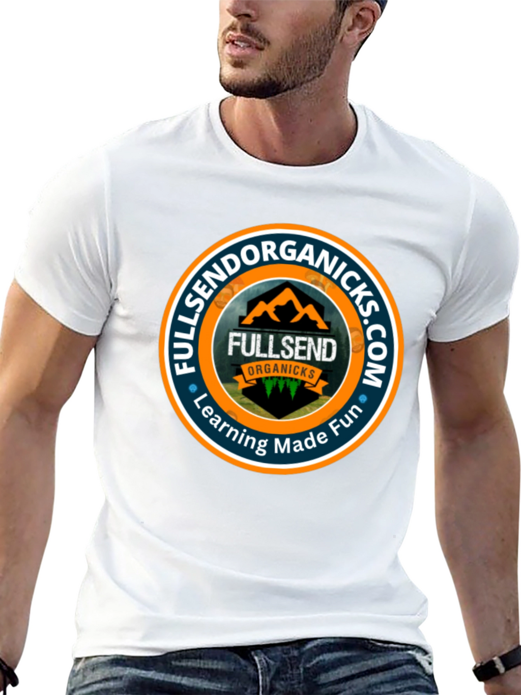 Fullsend Organicks Black T-Shirt