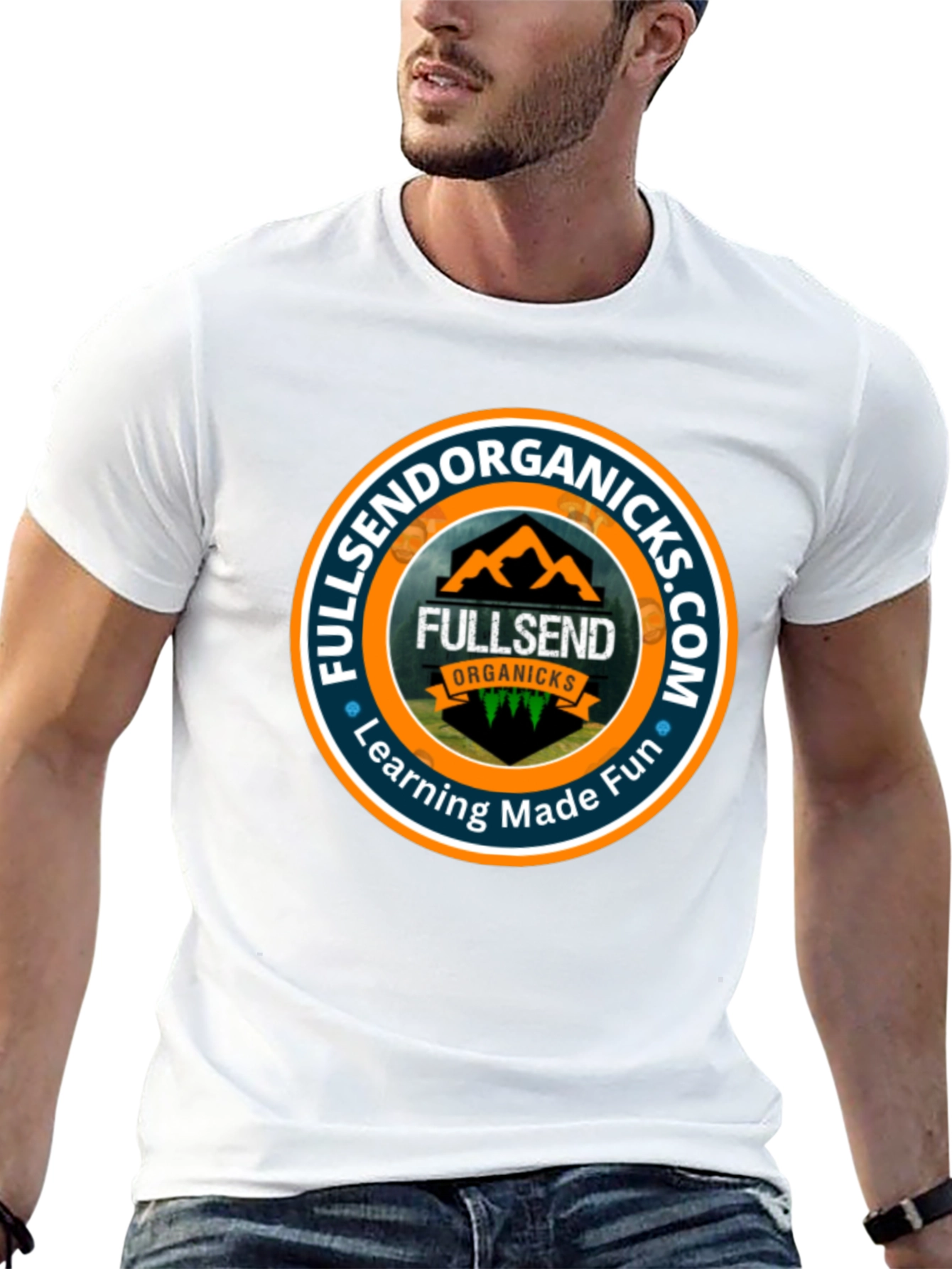 Fullsend Organicks Black T-Shirt