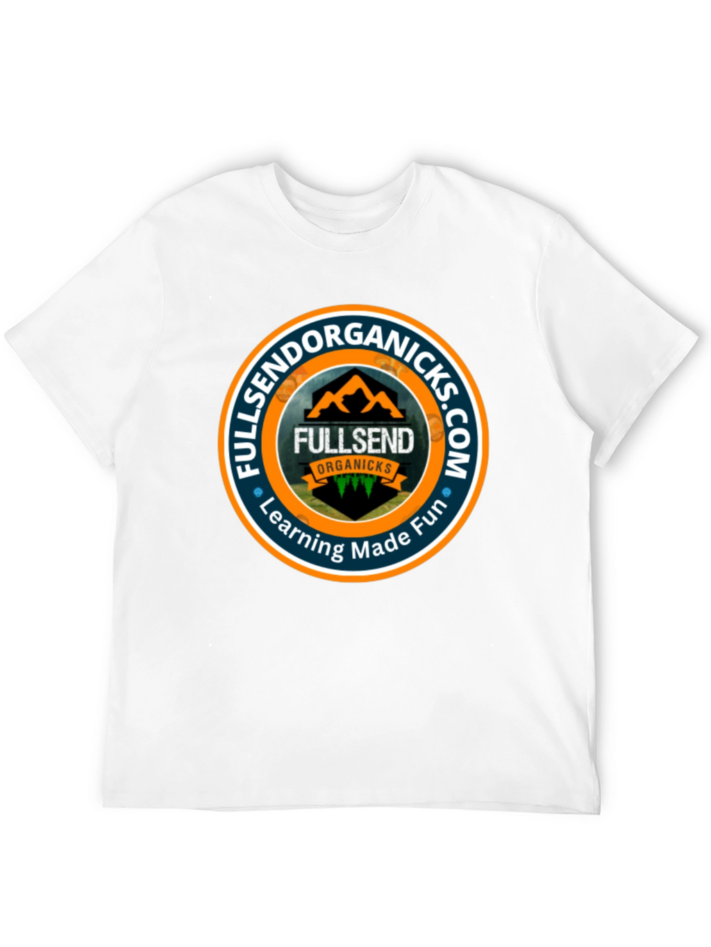 Fullsend Organicks Black T-Shirt