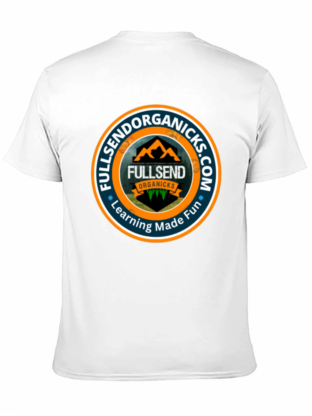 Fullsend Organicks Black T-Shirt