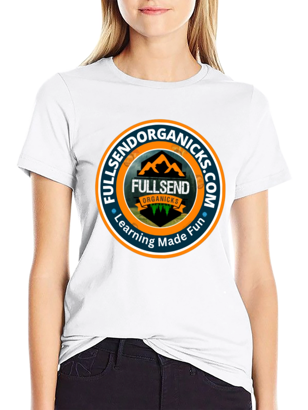 Fullsend Organicks Black T-Shirt