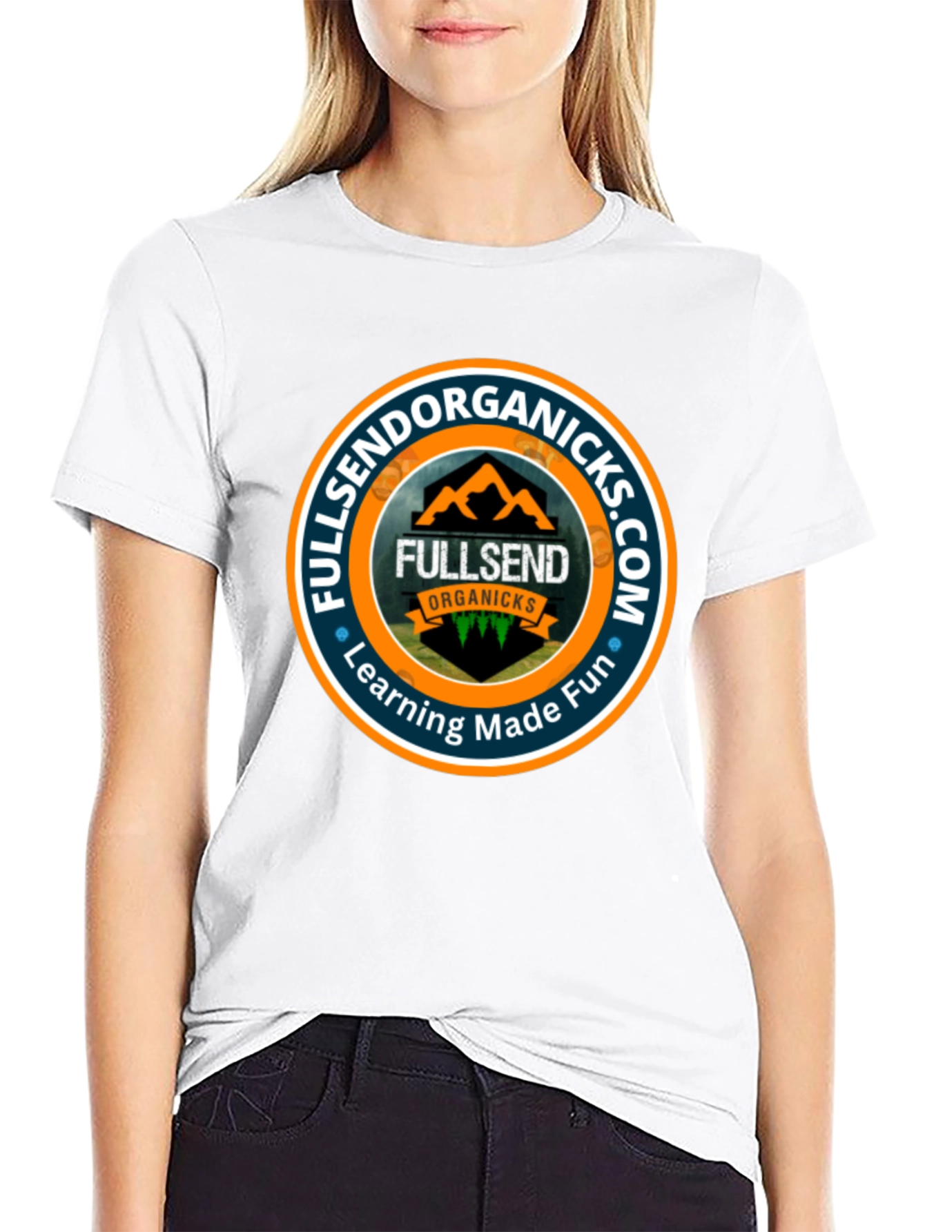 Fullsend Organicks Black T-Shirt
