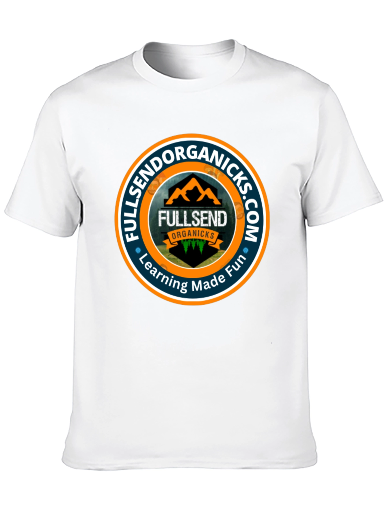 Fullsend Organicks Black T-Shirt