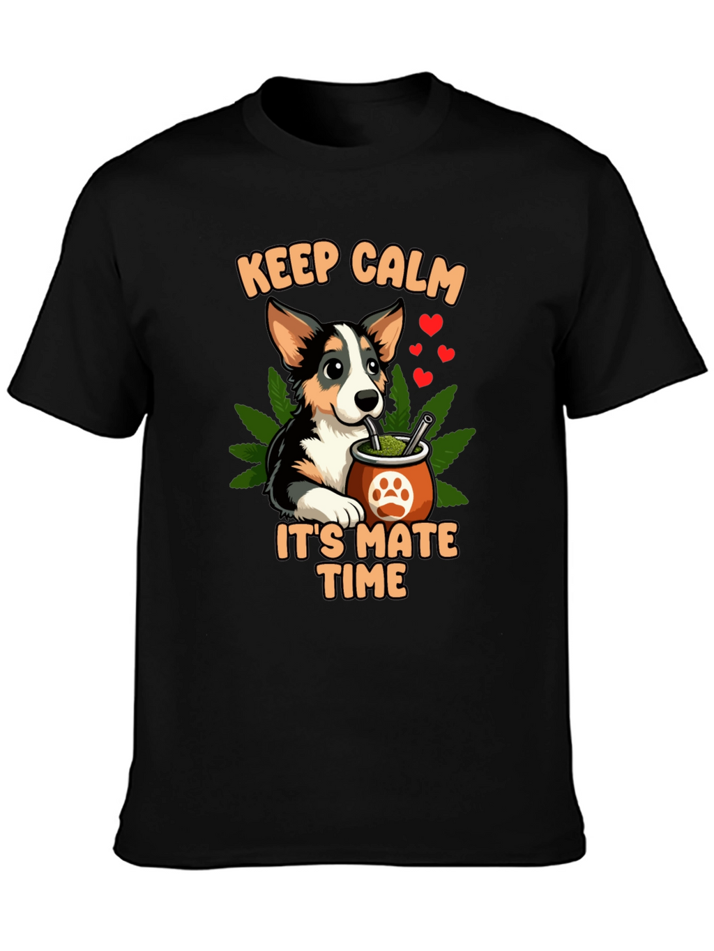 Keep Calm Its Mate Time Dog T-Shirt