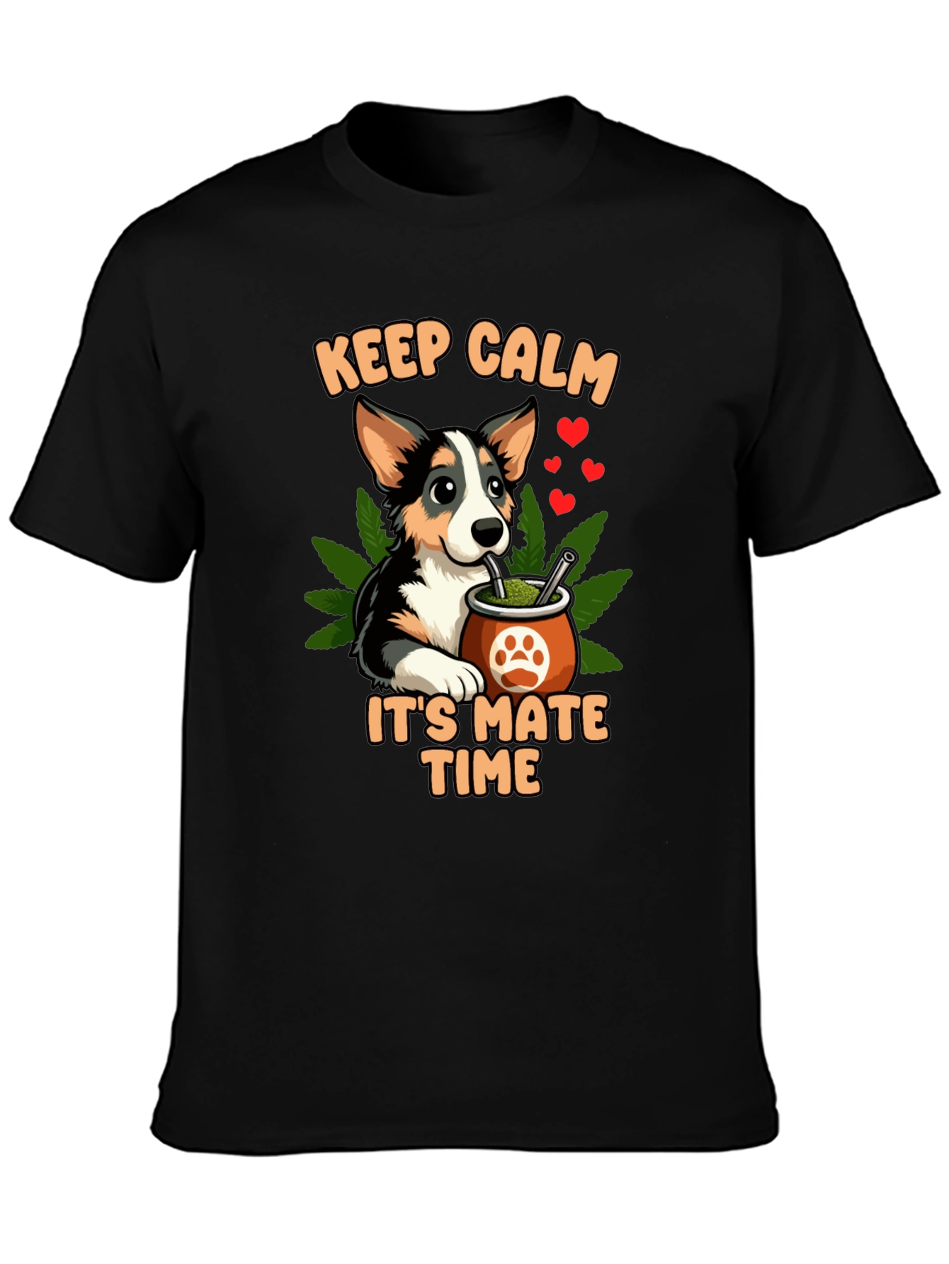 Keep Calm Its Mate Time Dog T-Shirt