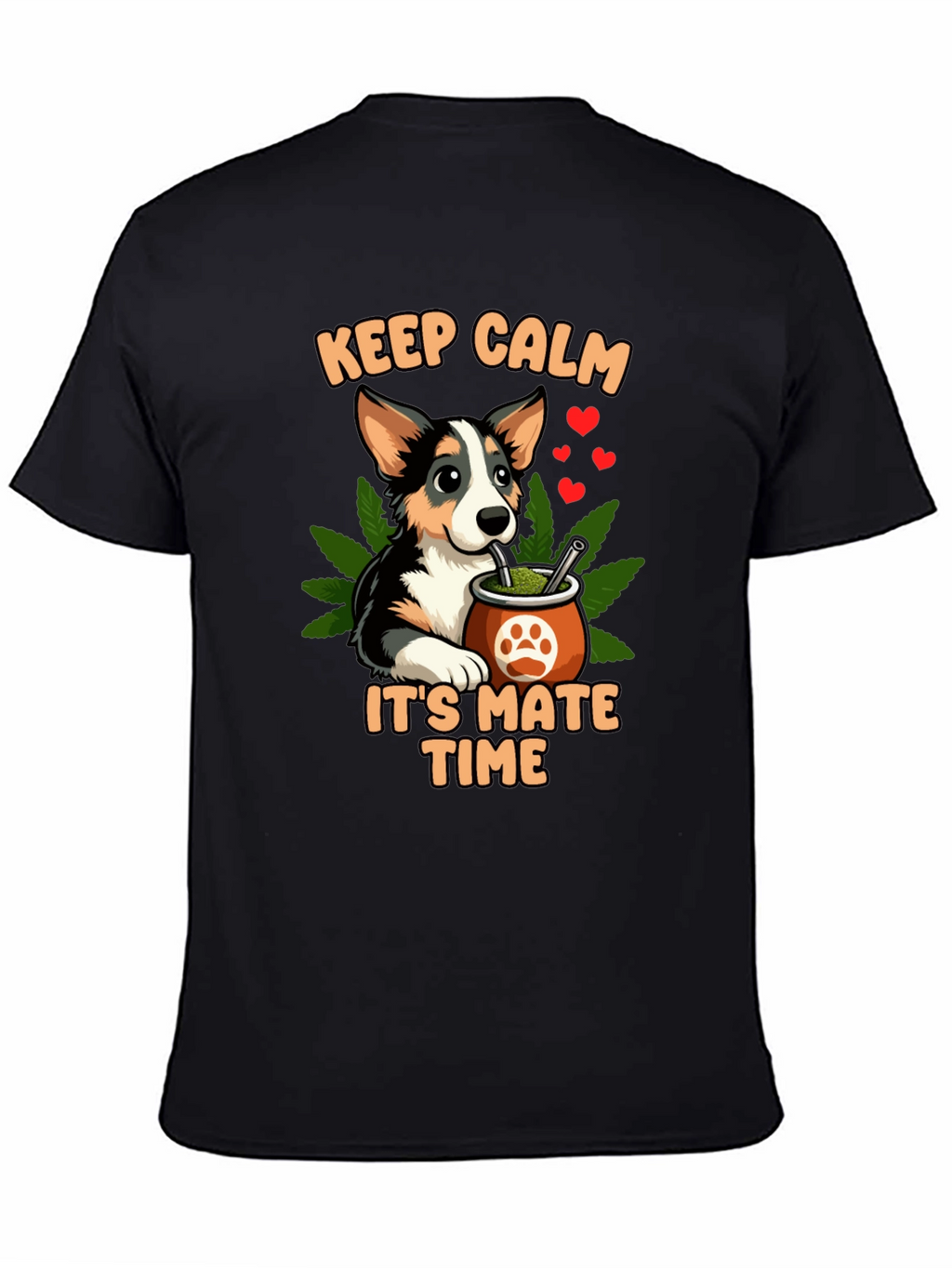 Keep Calm Its Mate Time Dog T-Shirt