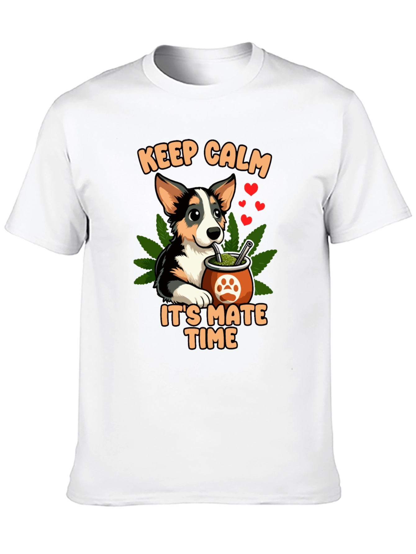 Keep Calm Its Mate Time Dog T-Shirt