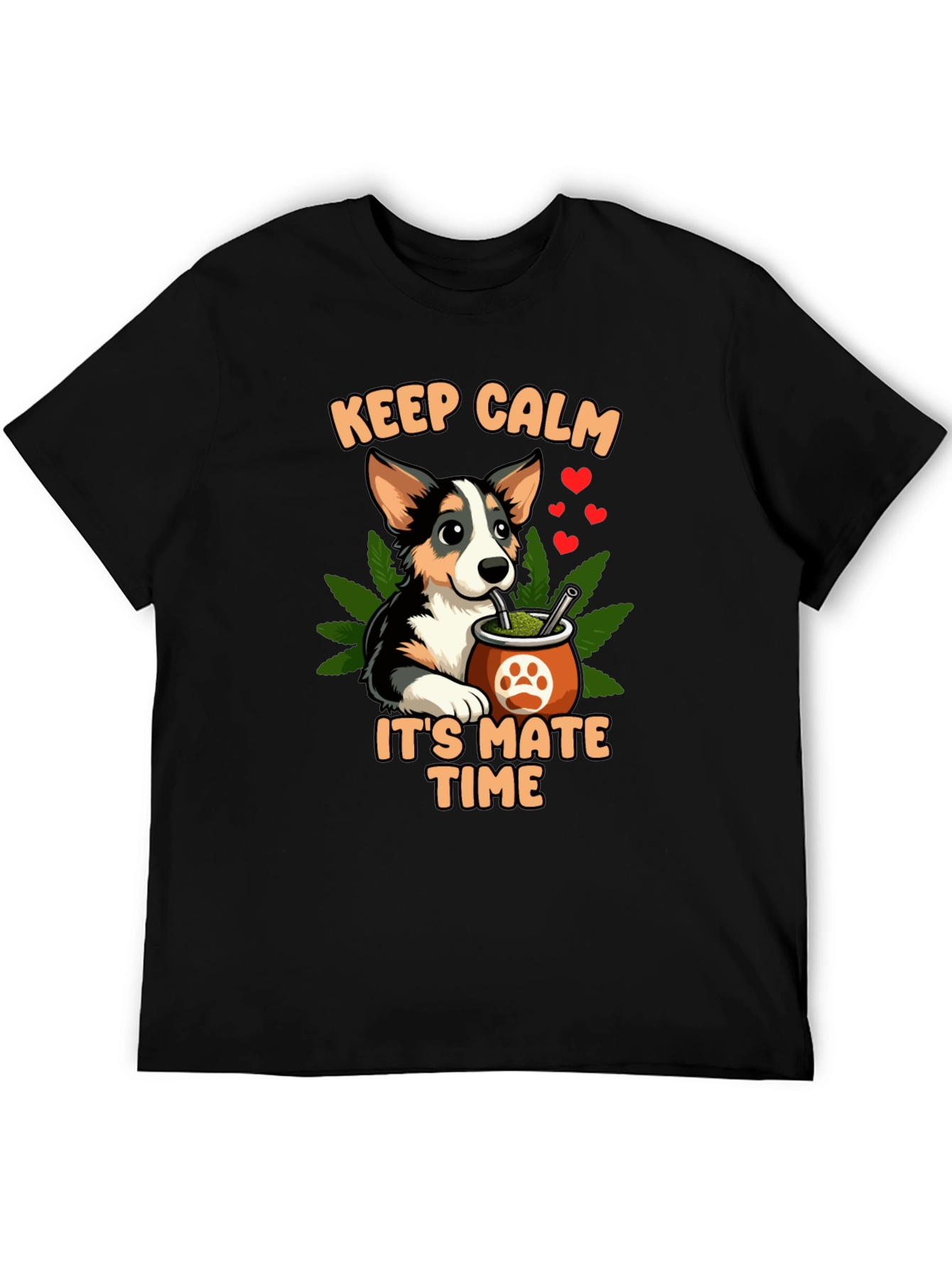 Keep Calm Its Mate Time Dog T-Shirt