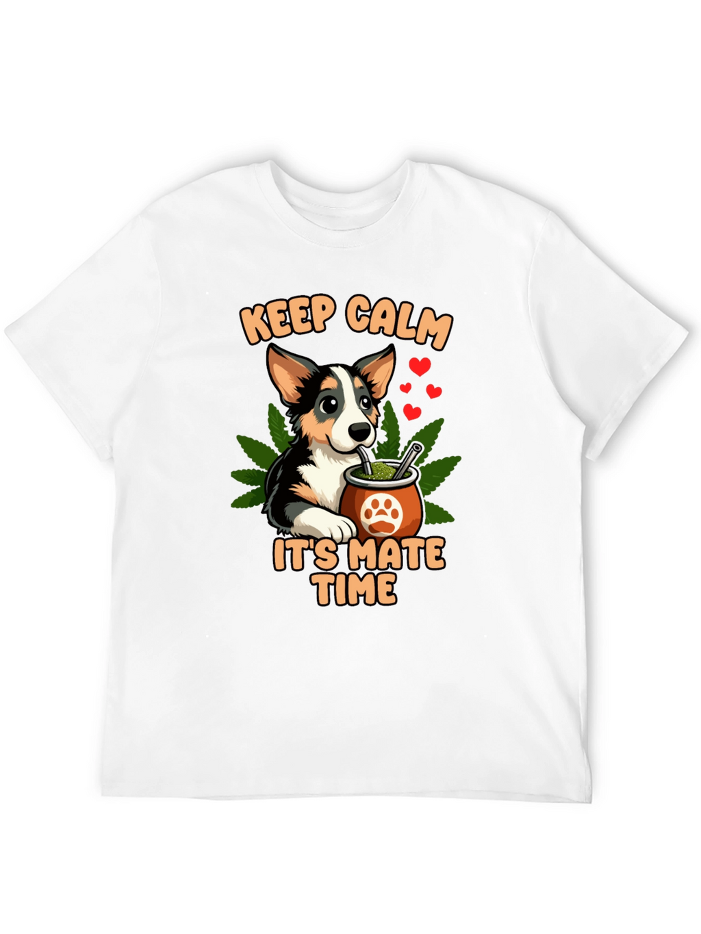 Keep Calm Its Mate Time Dog T-Shirt