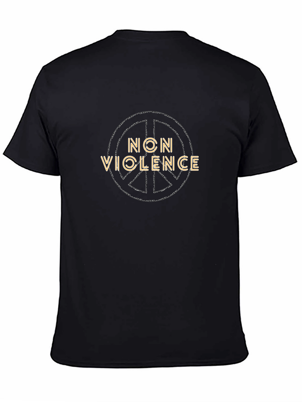 Non Violence T-Shirt: Peace Sign Graphic Tee